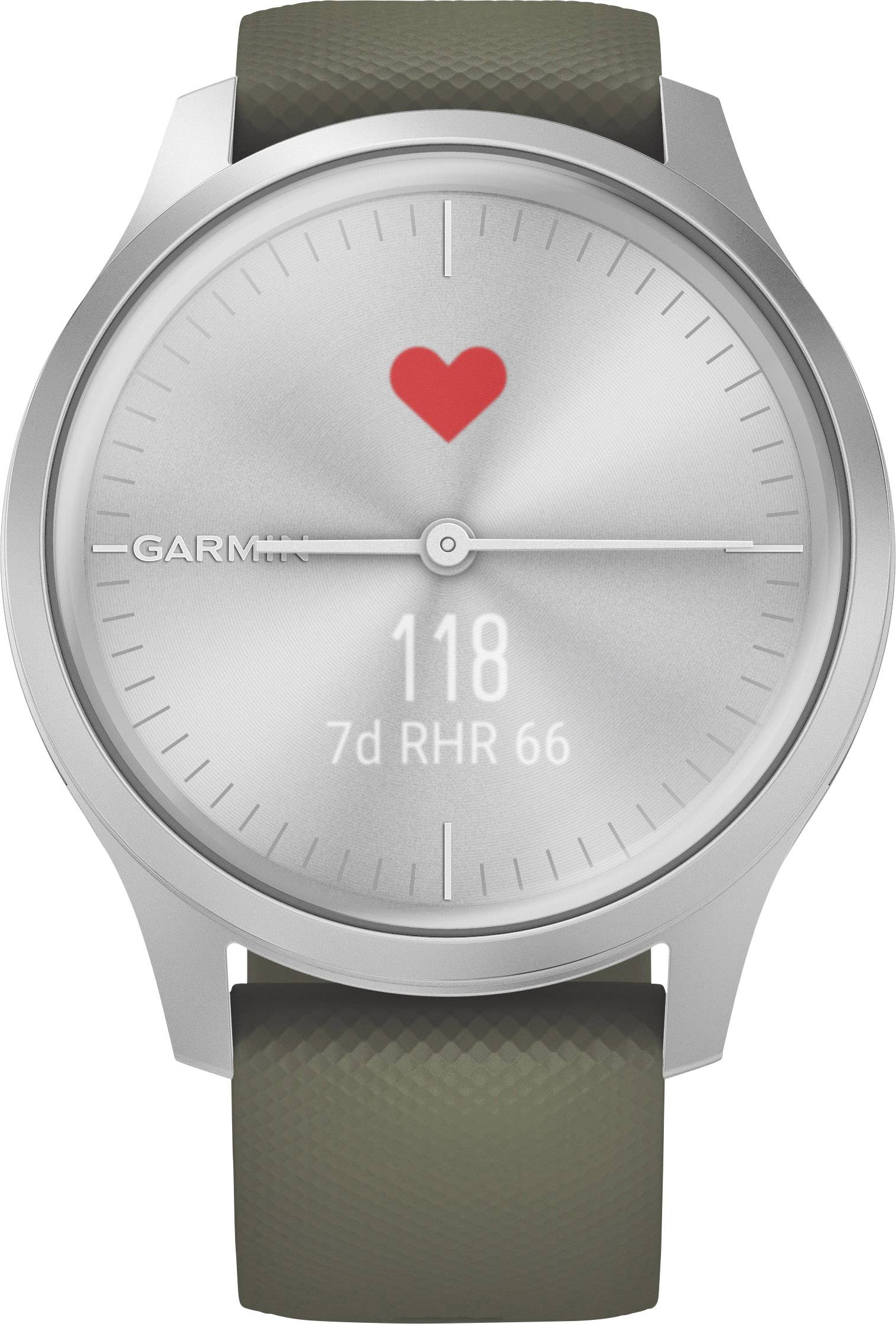 Garmin Vivomove Style Smartwatch 42 mm Moosgrün