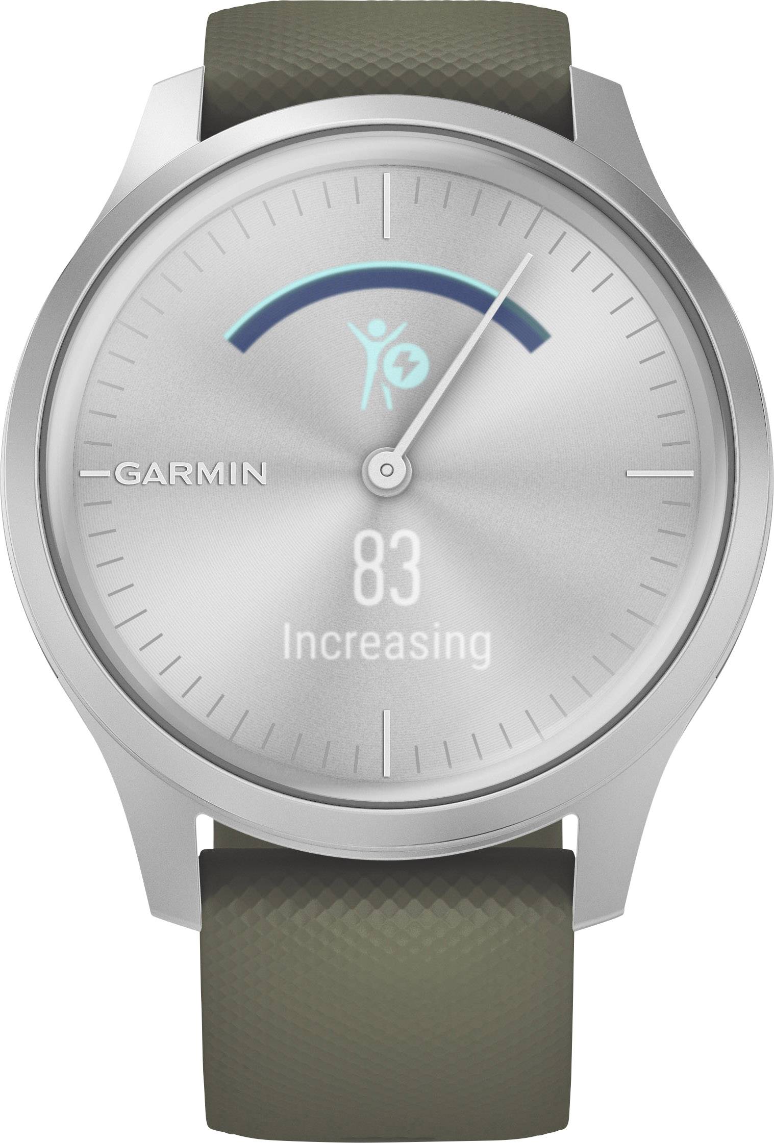 Garmin Vivomove Style Smartwatch 42 mm Moosgrün