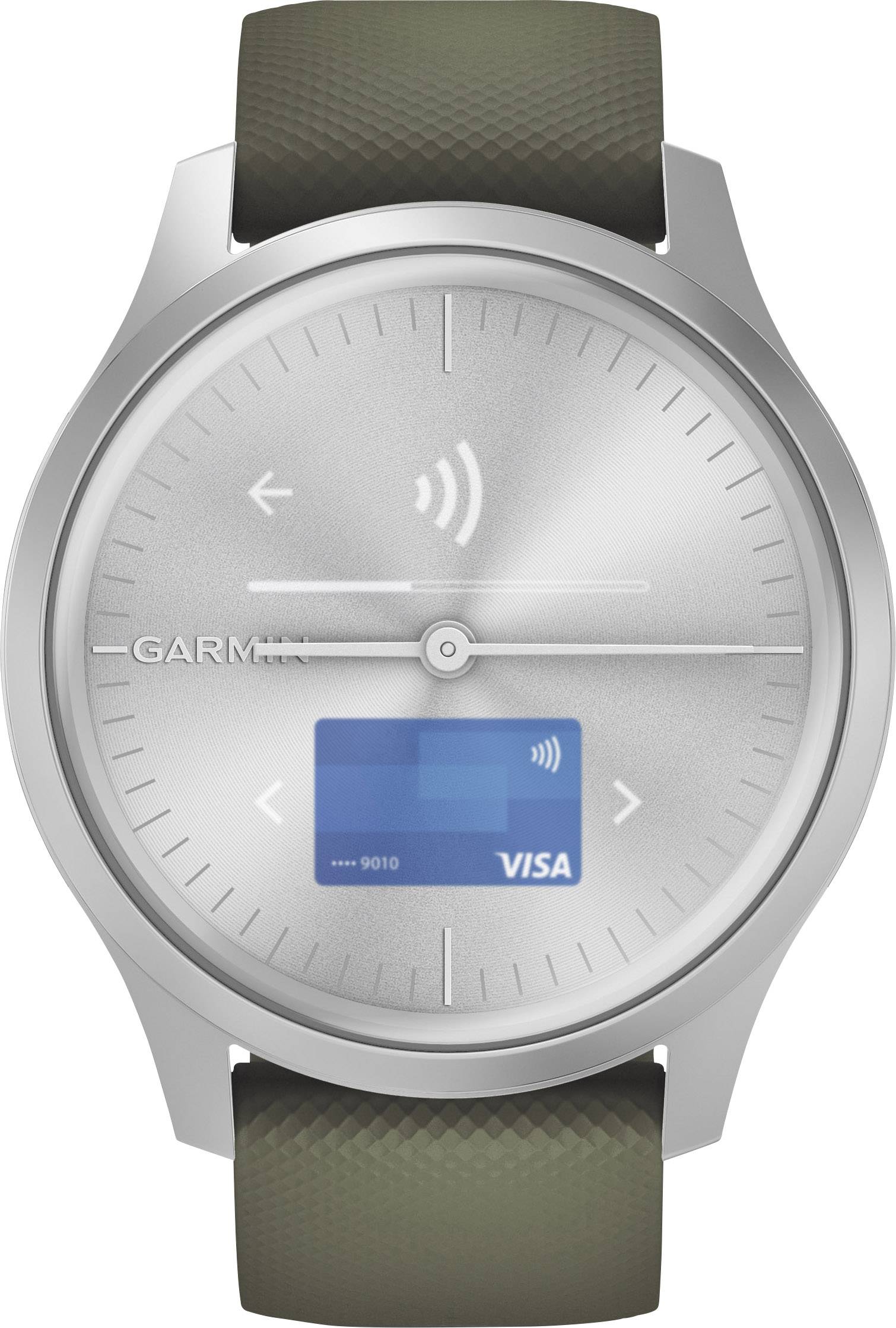 Garmin Vivomove Style Smartwatch 42 mm Moosgrün