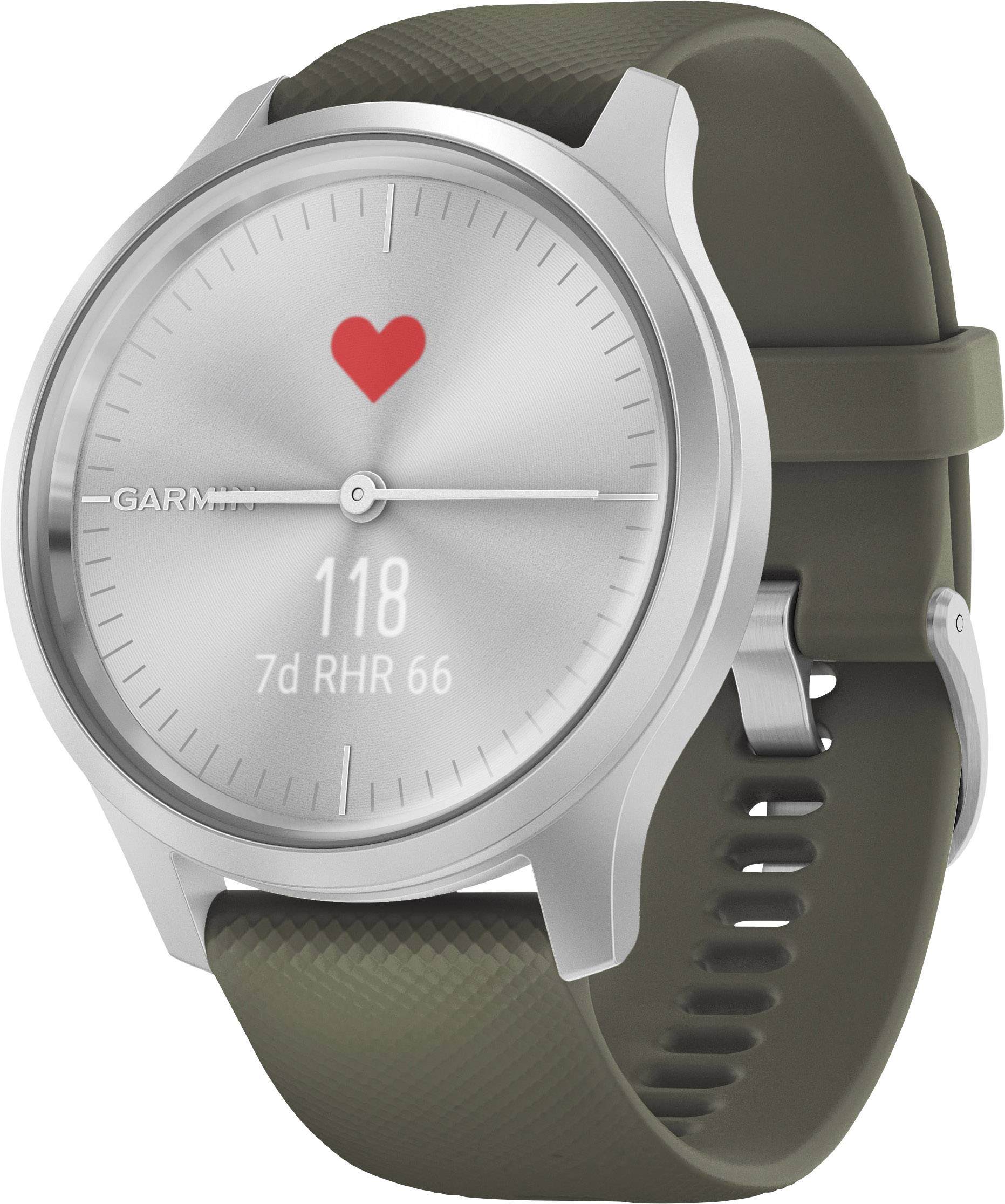 Garmin Vivomove Style Smartwatch 42 mm Moosgrün