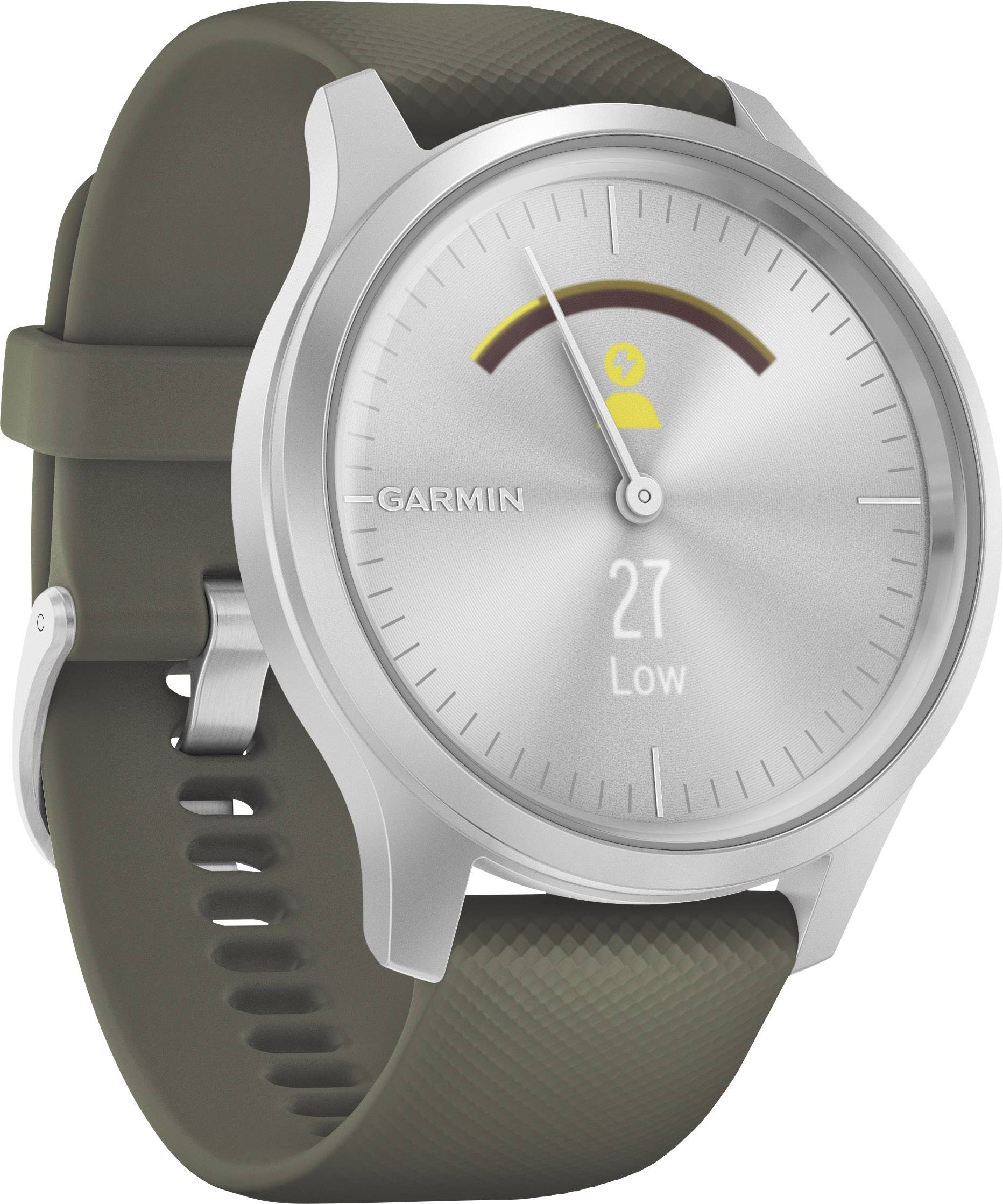 Garmin Vivomove Style Smartwatch 42 mm Moosgrün