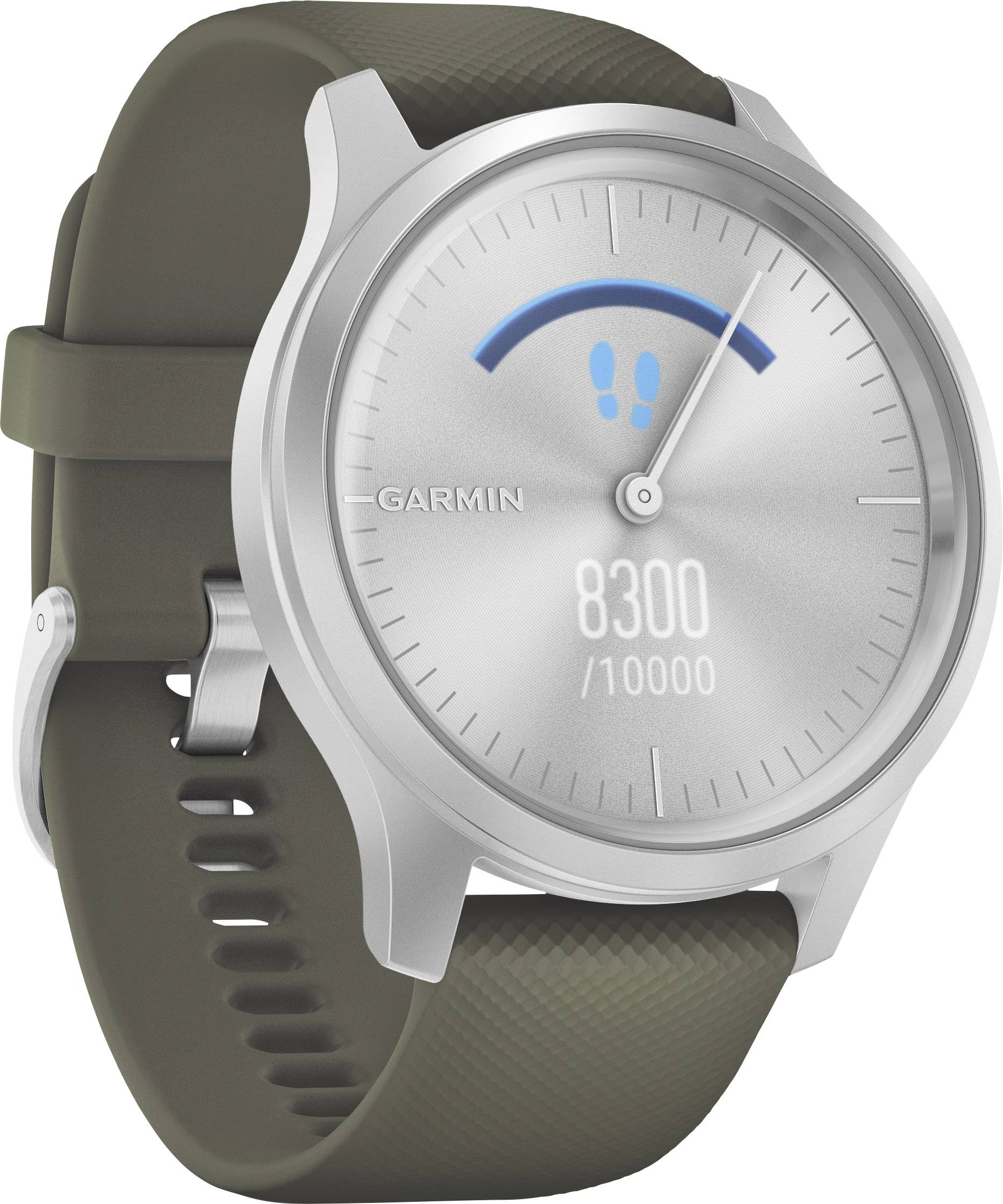 Garmin Vivomove Style Smartwatch 42 mm Moosgrün