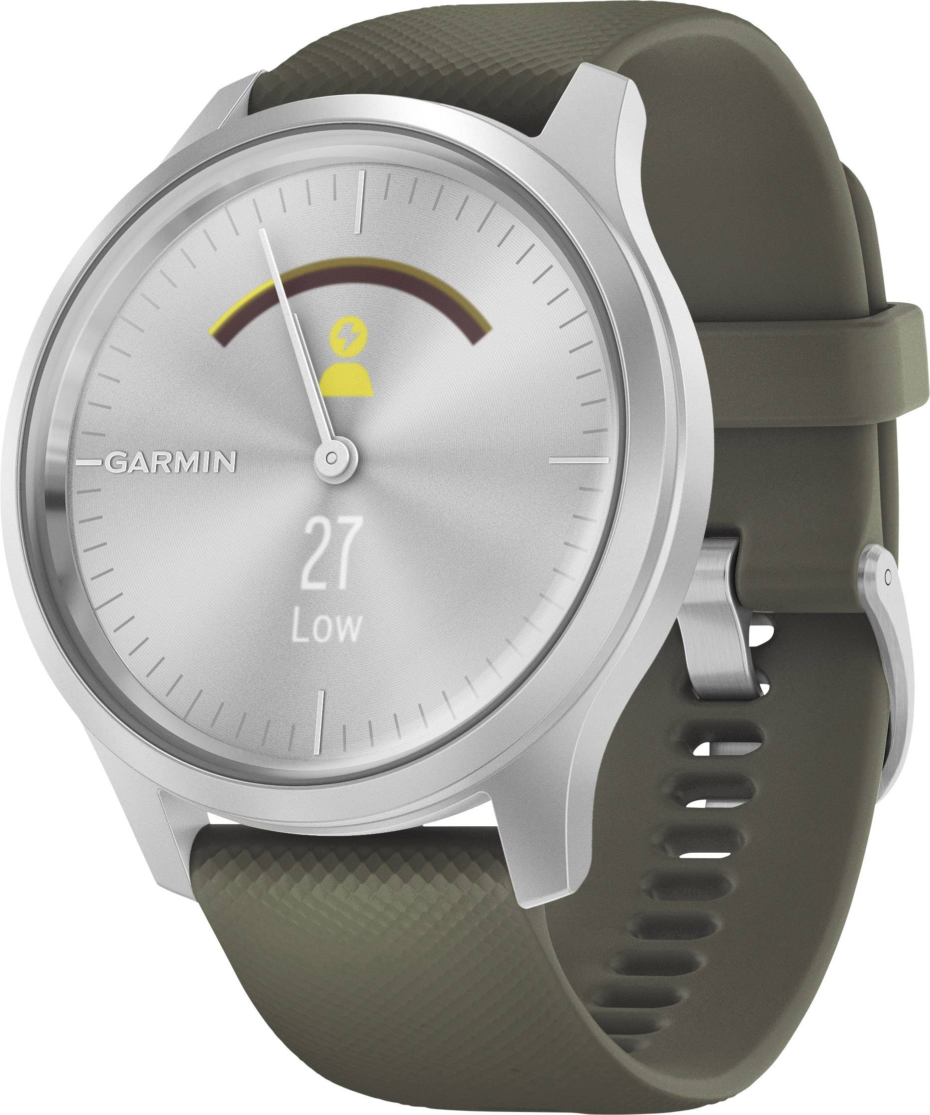 Garmin Vivomove Style Smartwatch 42 mm Moosgrün