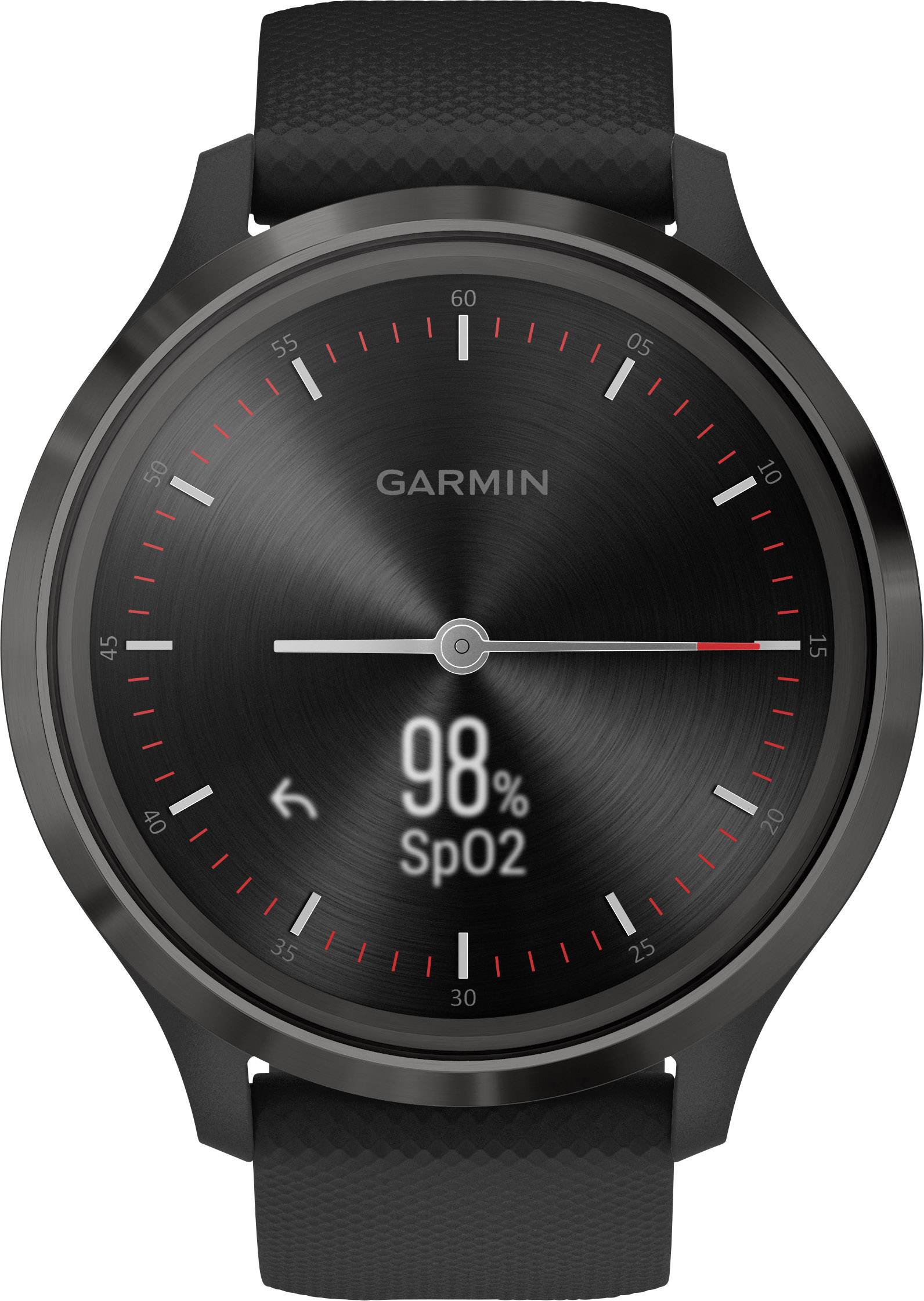 Garmin Vivomove 3S Smartwatch 44 mm Schwarz