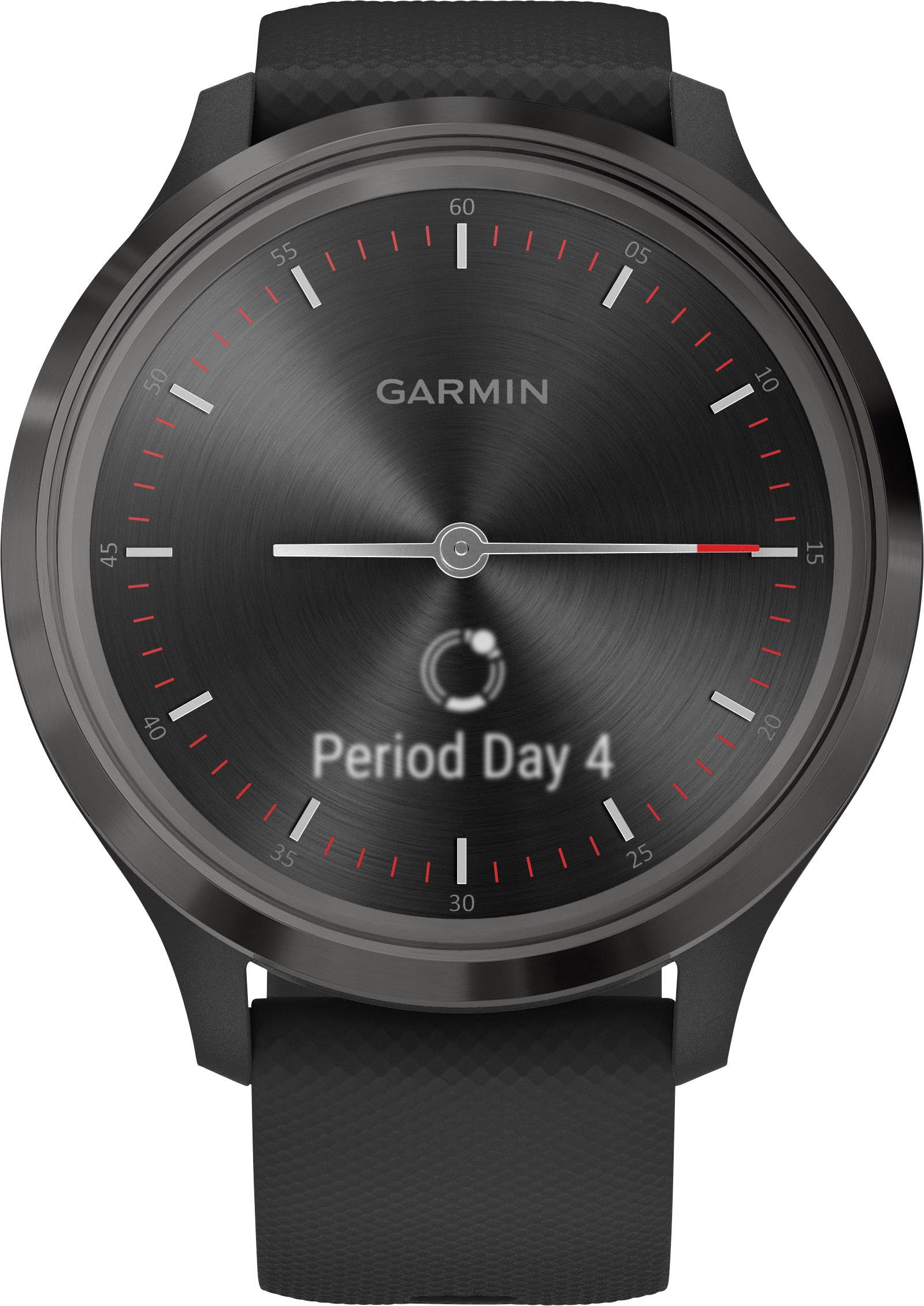 Garmin Vivomove 3S Smartwatch 44 mm Schwarz