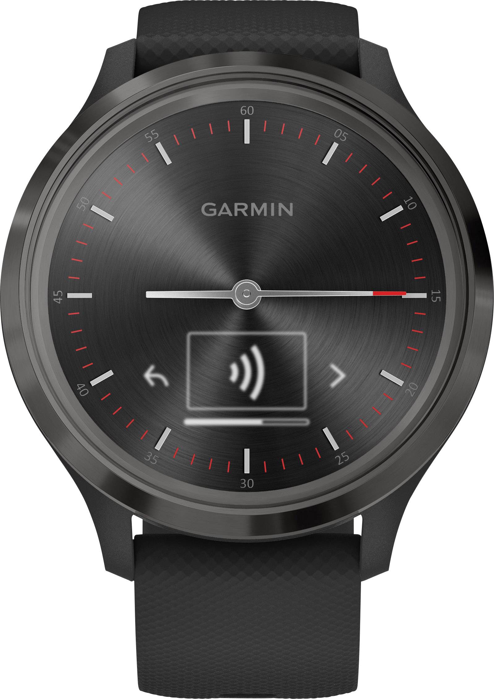 Garmin Vivomove 3S Smartwatch 44 mm Schwarz