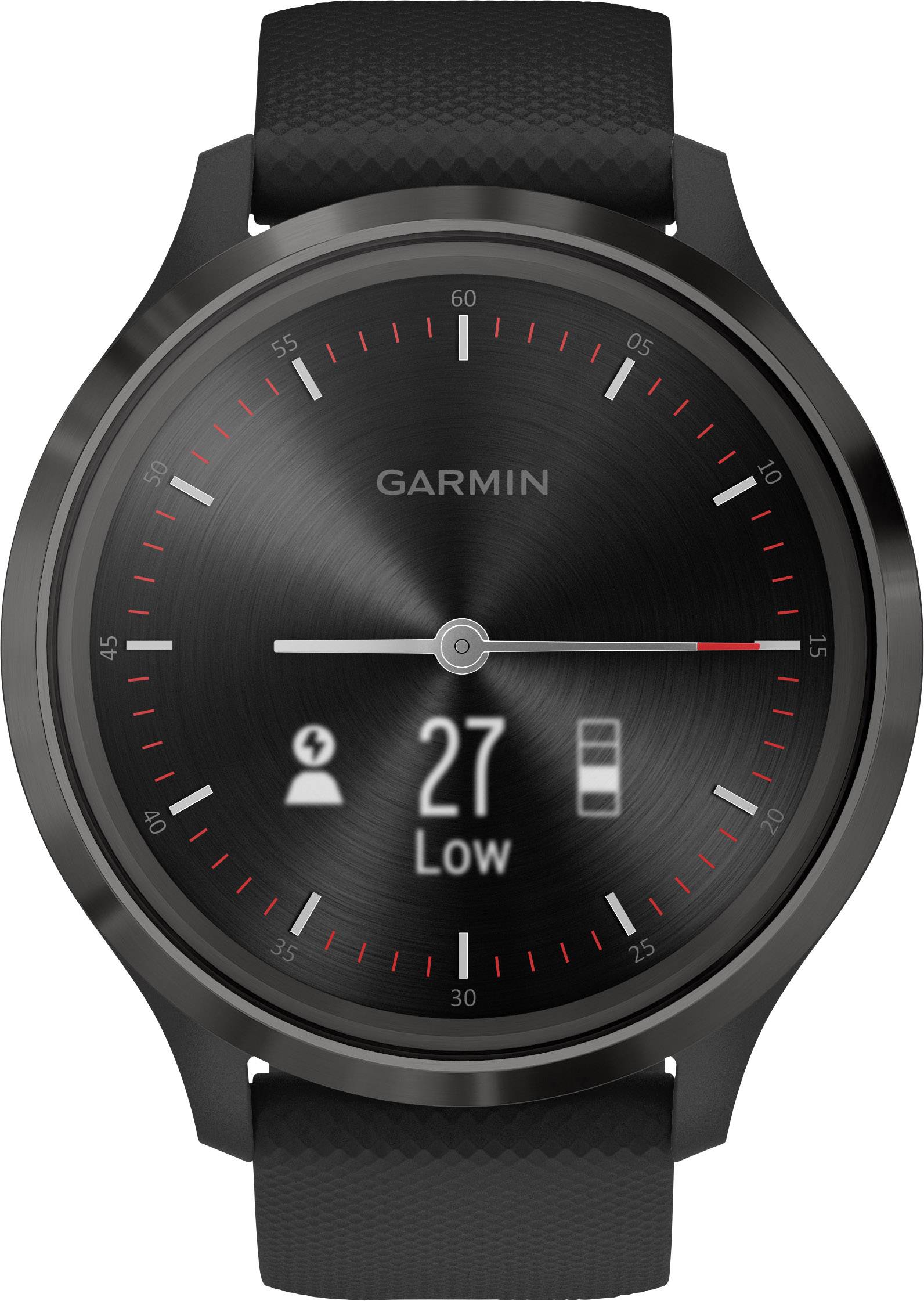 Garmin Vivomove 3S Smartwatch 44 mm Schwarz