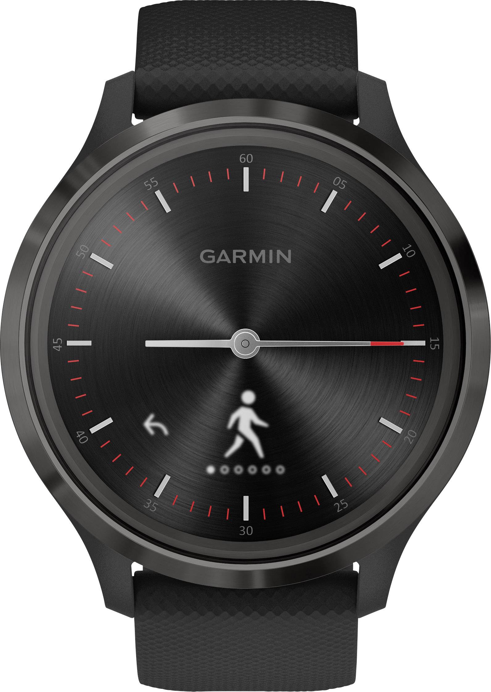 Garmin Vivomove 3S Smartwatch 44 mm Schwarz