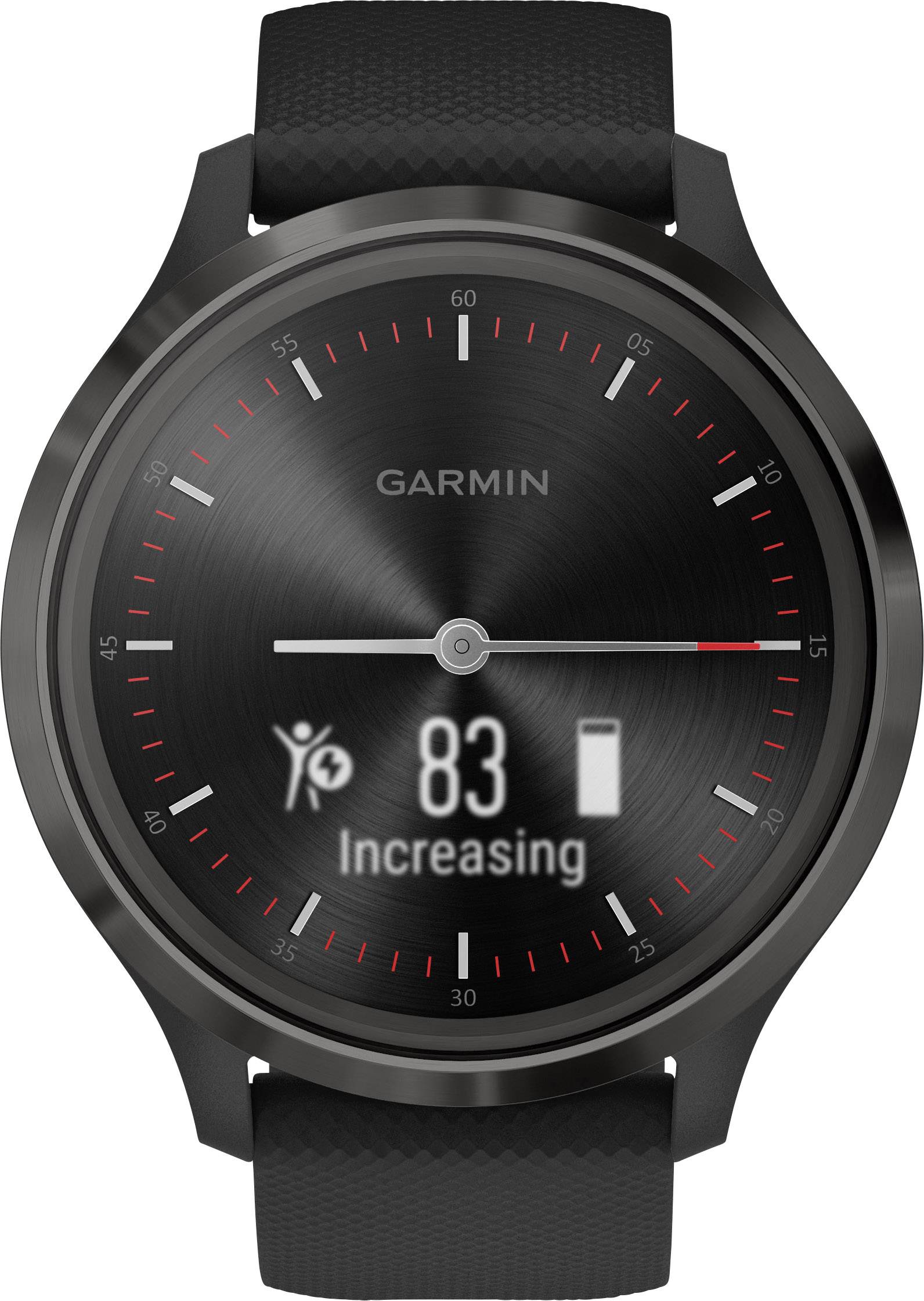Garmin Vivomove 3S Smartwatch 44 mm Schwarz