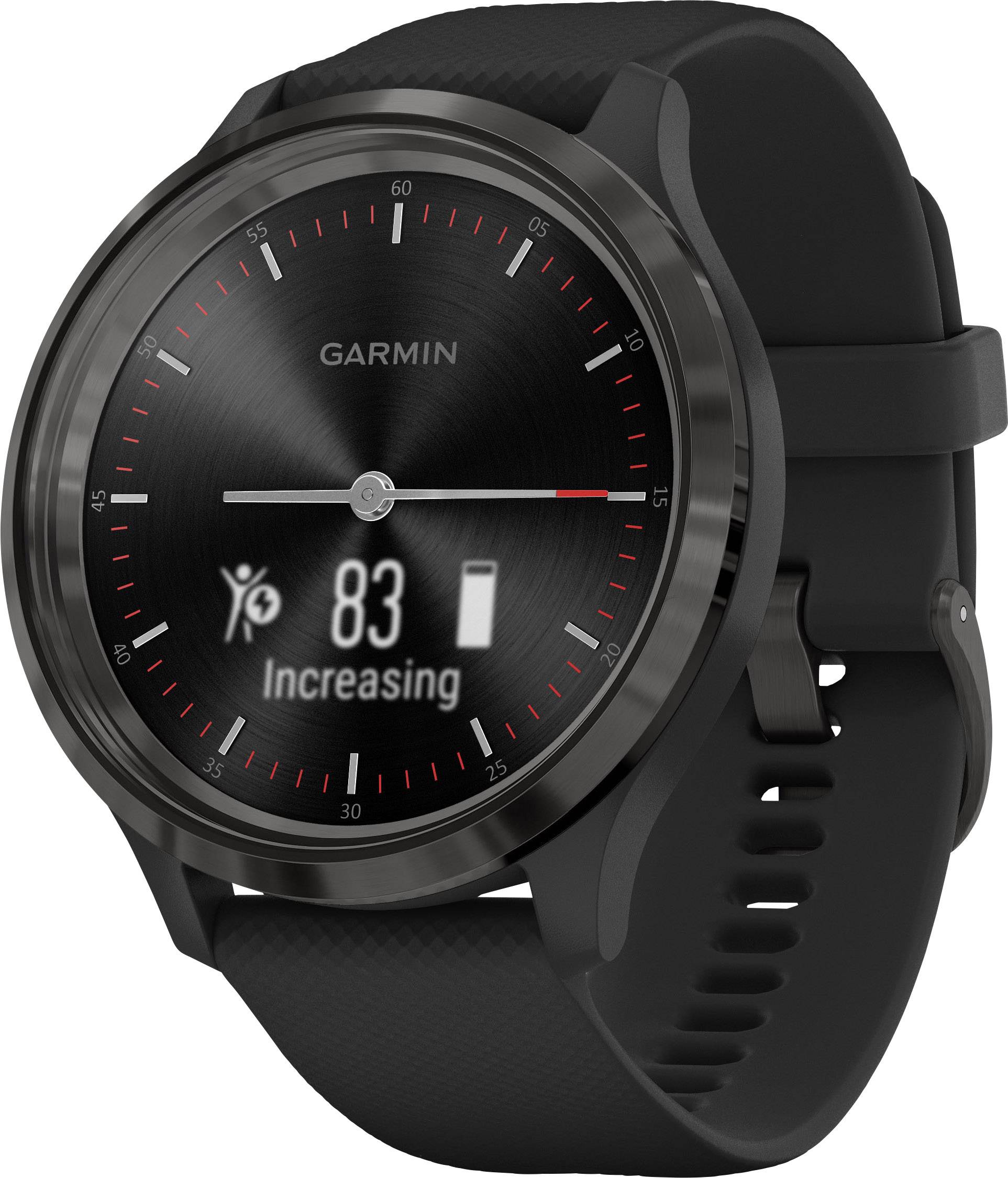 Garmin Vivomove 3S Smartwatch 44 mm Schwarz
