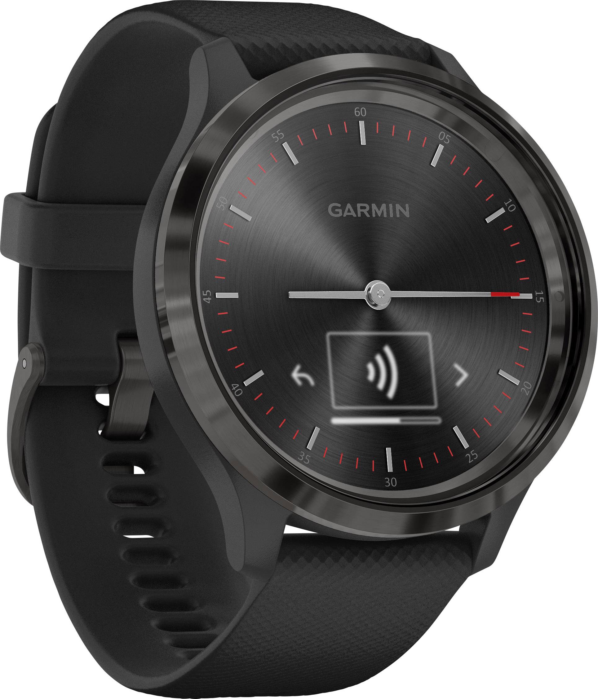 Garmin Vivomove 3S Smartwatch 44 mm Schwarz