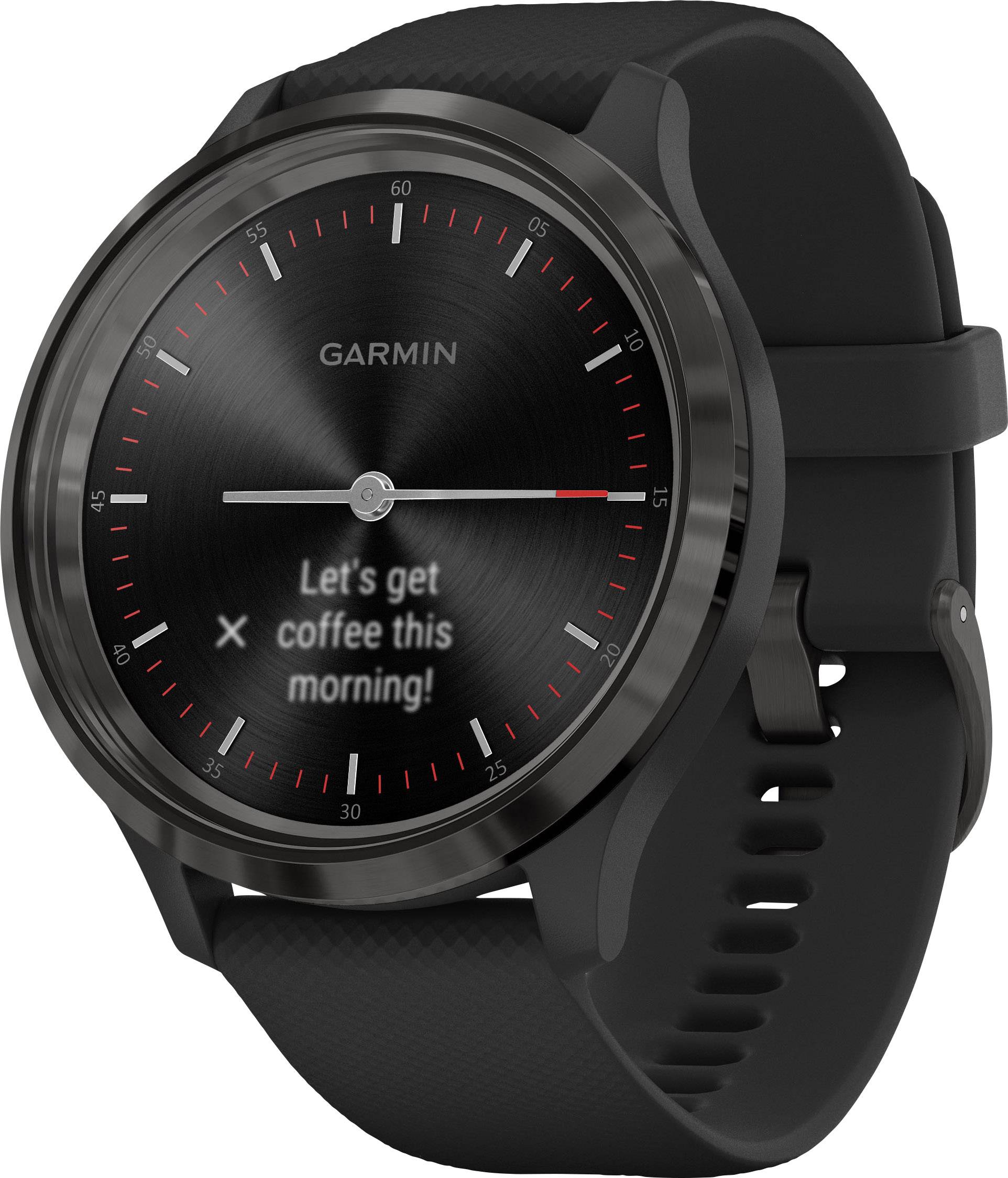 Garmin Vivomove 3S Smartwatch 44 mm Schwarz