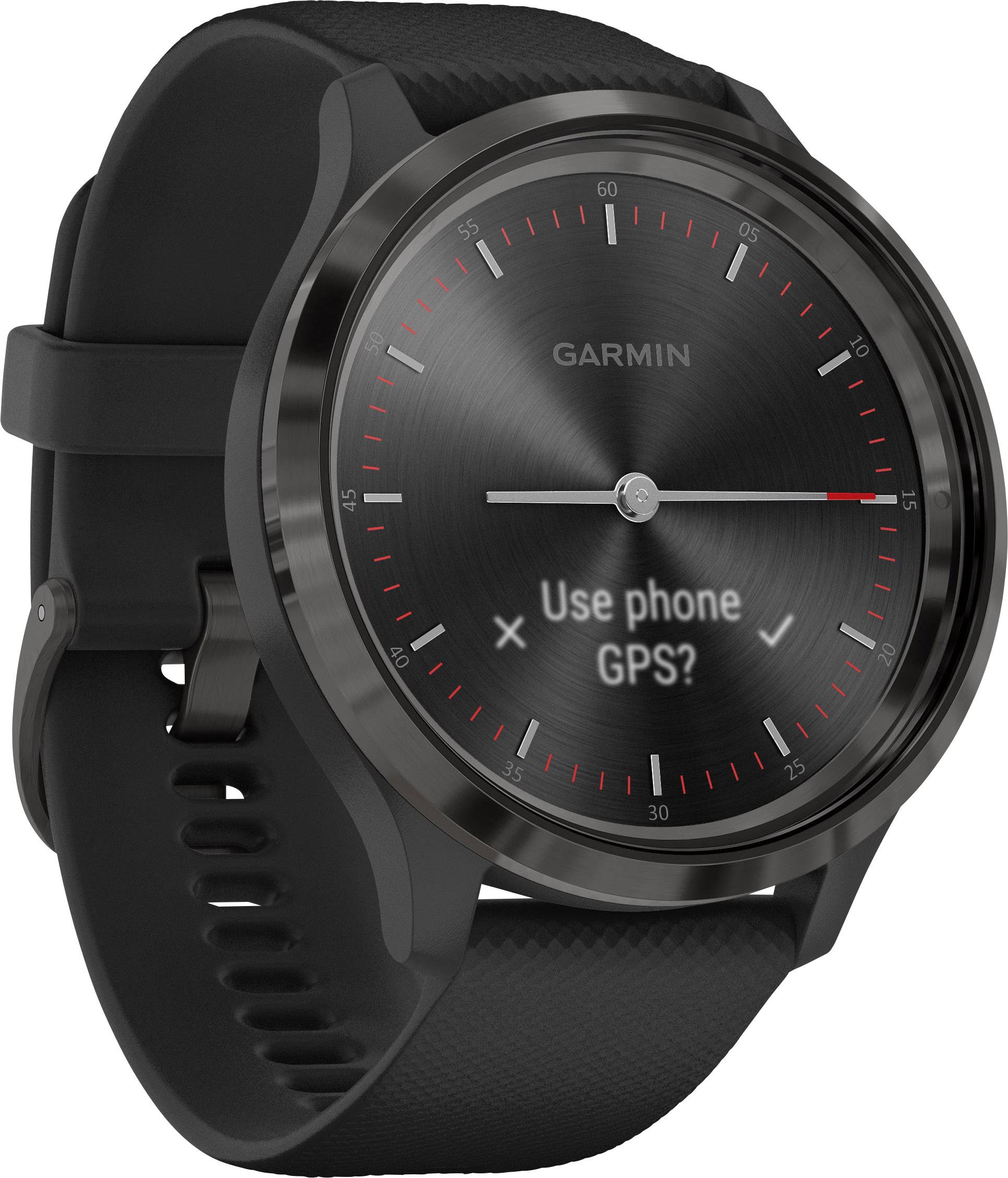 Garmin Vivomove 3S Smartwatch 44 mm Schwarz