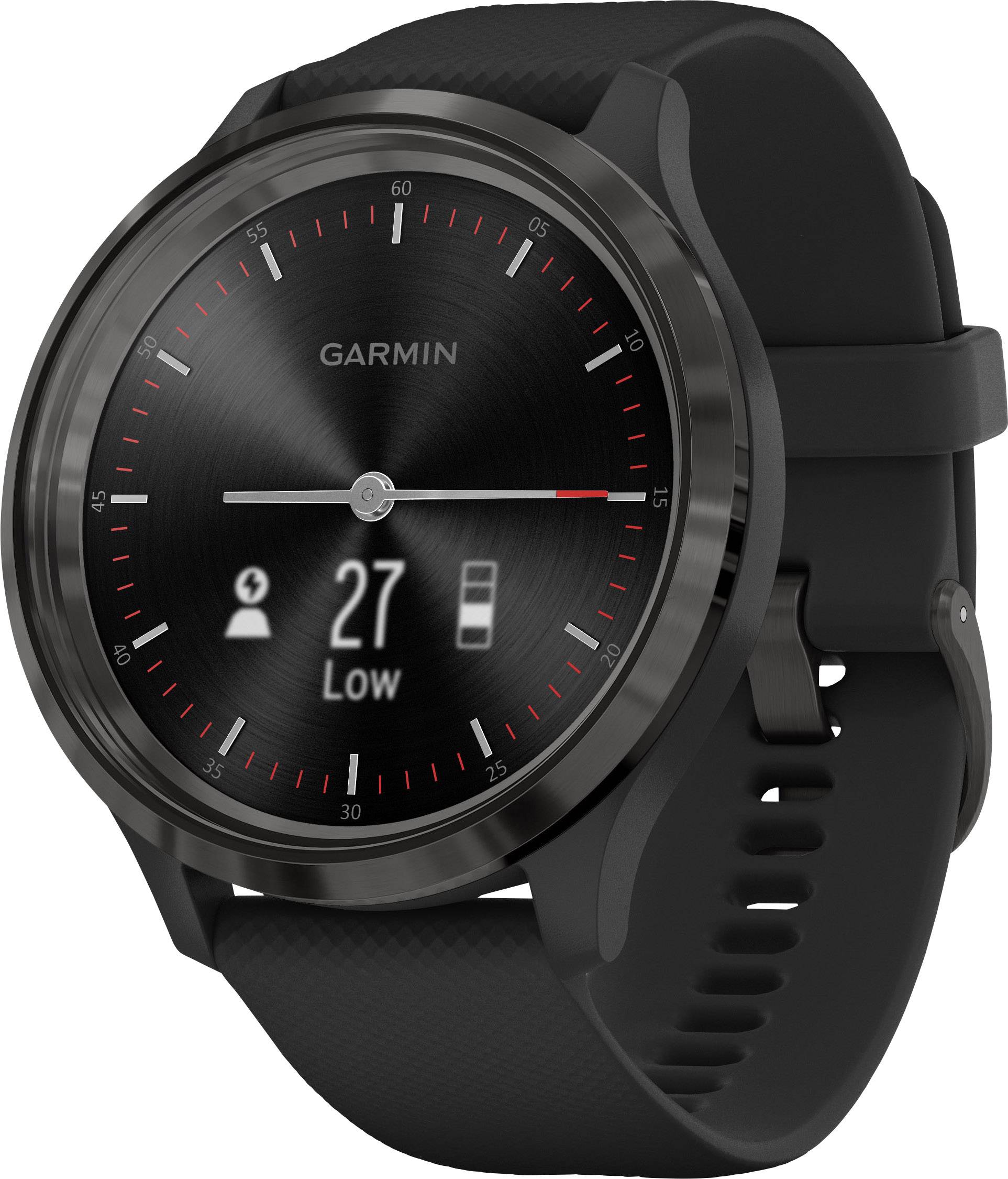 Garmin Vivomove 3S Smartwatch 44 mm Schwarz