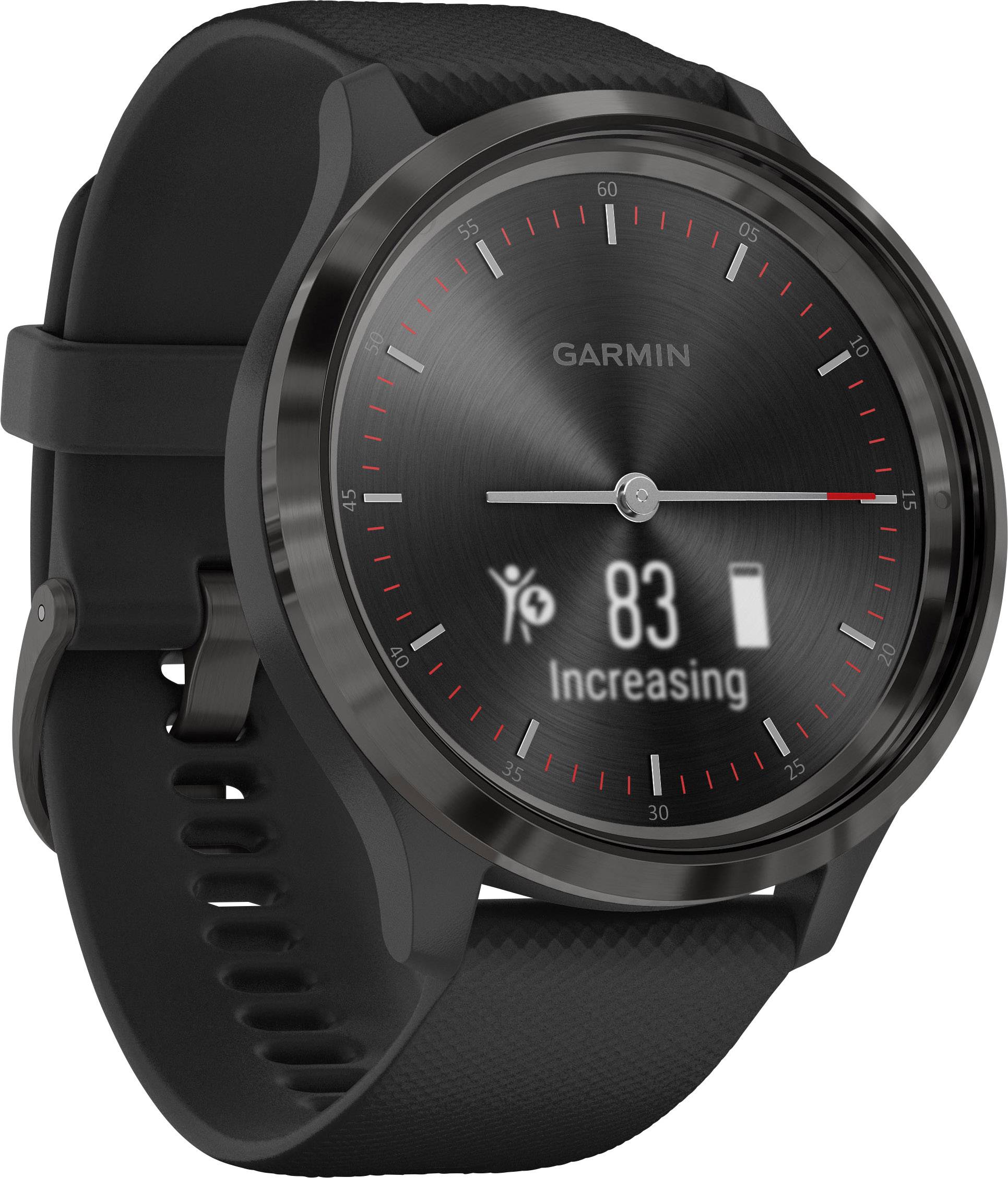 Garmin Vivomove 3S Smartwatch 44 mm Schwarz