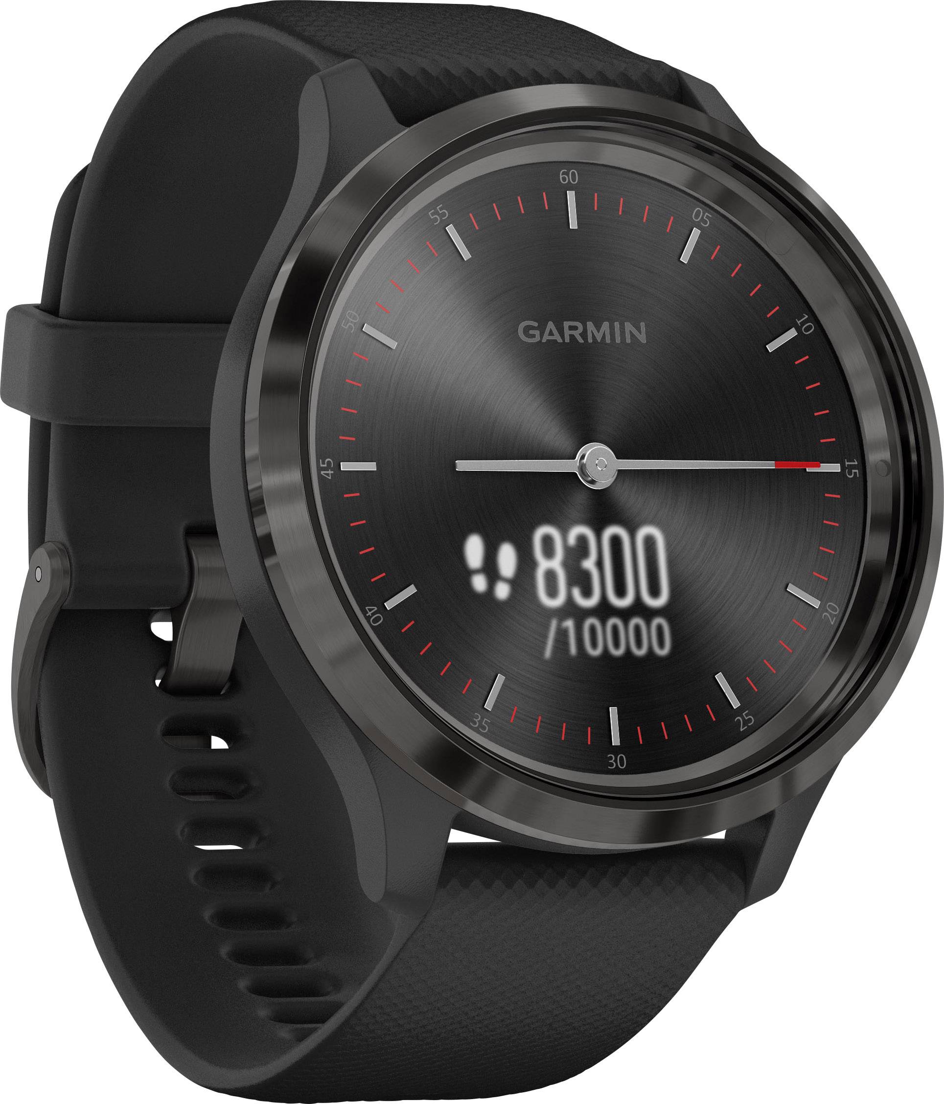 Garmin Vivomove 3S Smartwatch 44 mm Schwarz