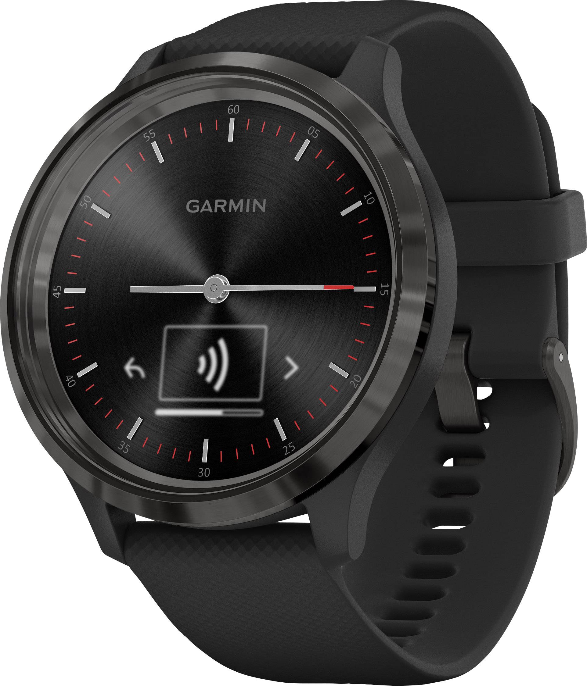 Garmin Vivomove 3S Smartwatch 44 mm Schwarz