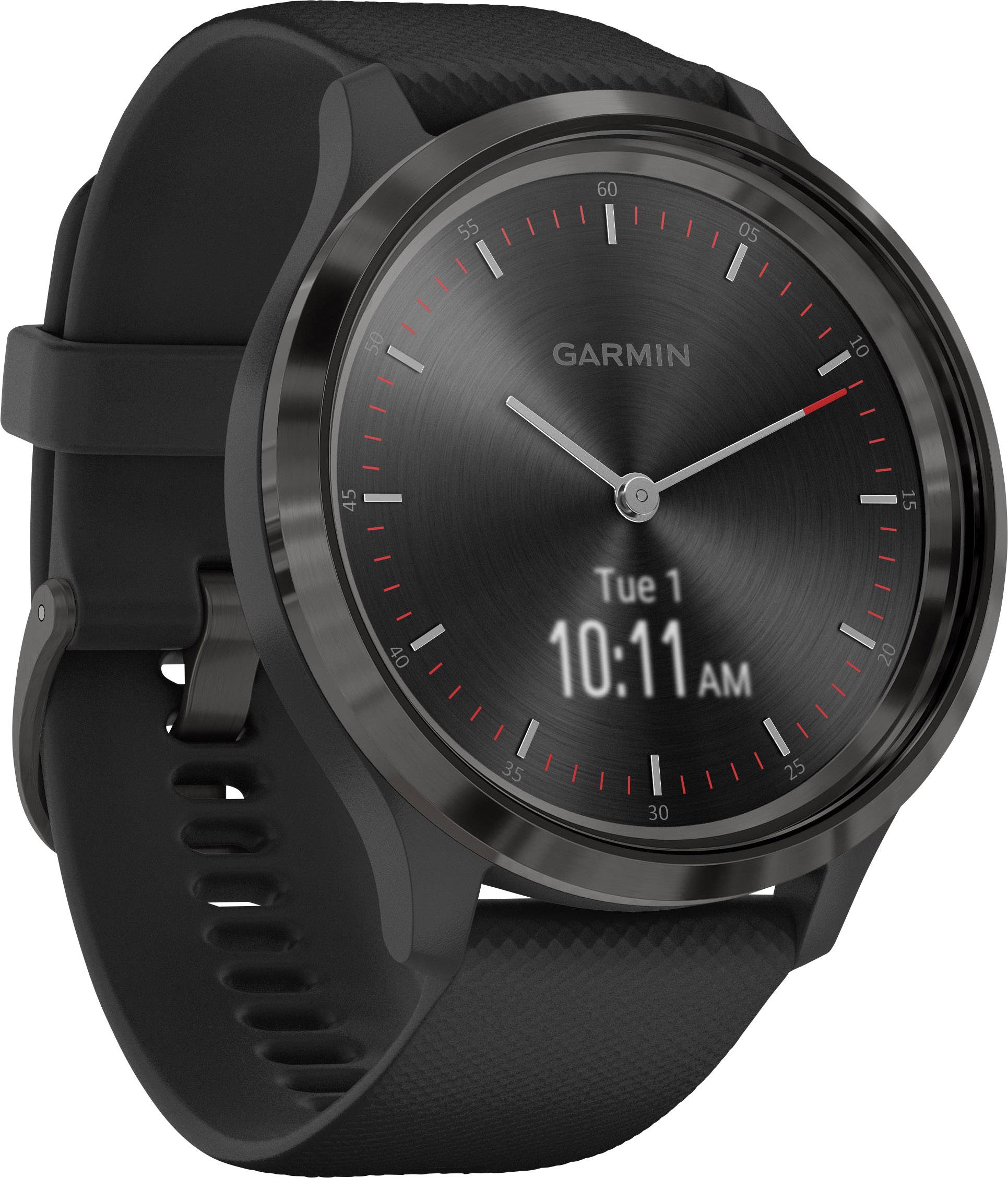 Garmin Vivomove 3S Smartwatch 44 mm Schwarz