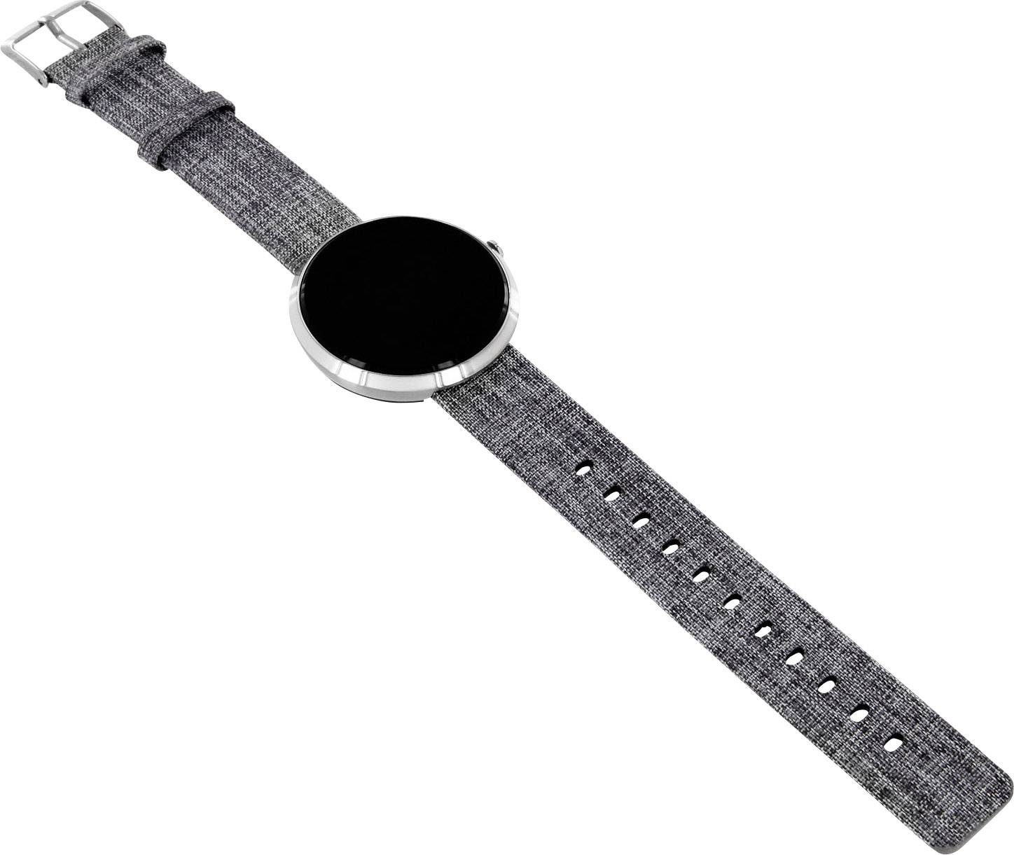 X-WATCH Siona Color Fit Smartwatch  25 mm  Grau