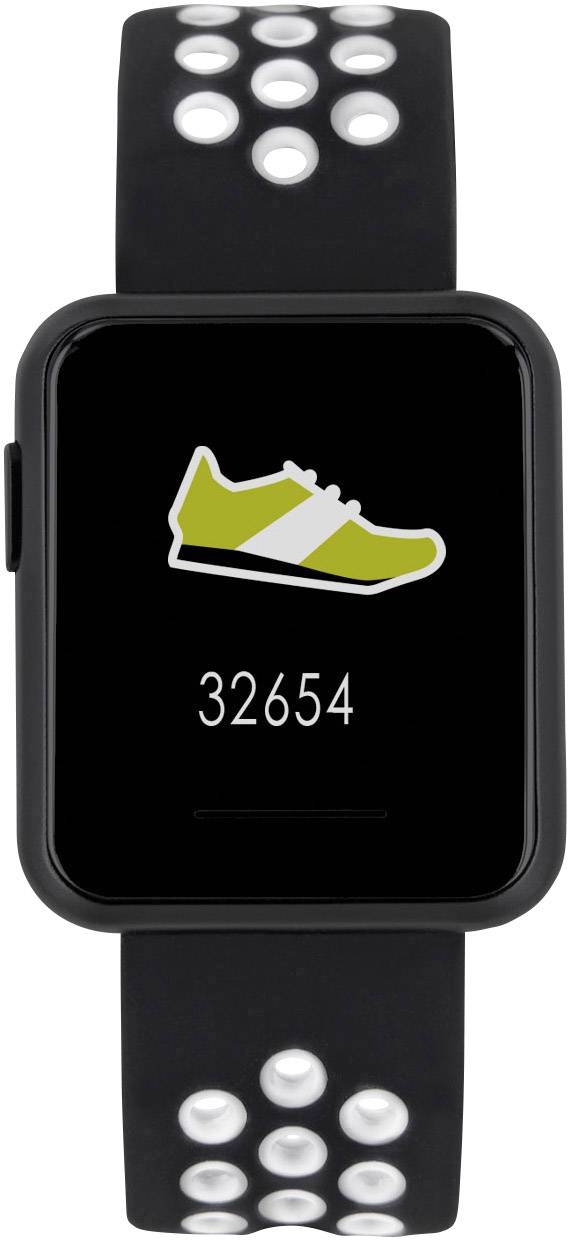 X-WATCH Keto Sun Reflect Smartwatch 40mm Schwarz