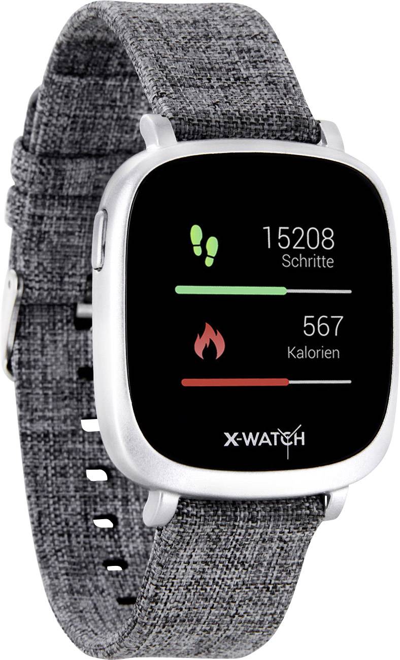 X-WATCH Ive XW Fit Smartwatch 33mm Grau