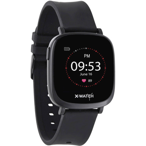 X-WATCH Ive XW Fit Smartwatch 33 mm Schwarz