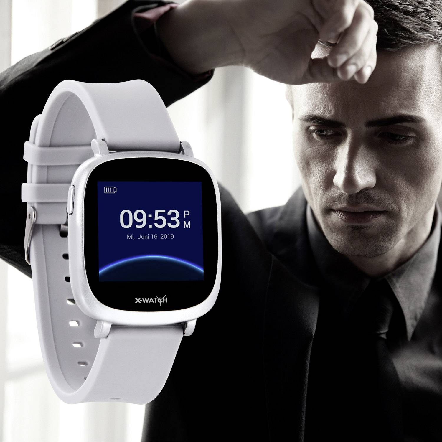 X-WATCH Ive XW Fit Smartwatch 33mm Grau