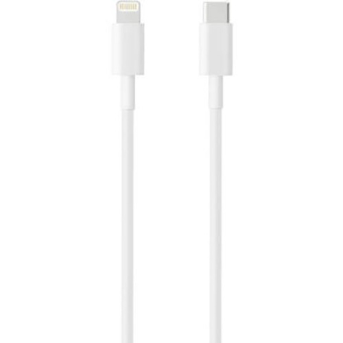 Apple iPad/iPhone/iPod Anschlusskabel [1x USB-C® Stecker - 1x Apple Lightning-Stecker] 2.00m Weiß