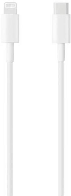 Apple USB-Kabel B-Ware (beschädigte / fehlende Verpackung) USB 2.0 USB-C® Stecker, Lightning Stecker 1.00m Weiß MQGJ2ZM/A (B)