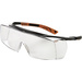 Univet 5X7 5X7-01-00 Überbrille mit Antibeschlag-Schutz, inkl. UV-Schutz Schwarz, Orange DIN EN 166