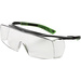 Univet 5X7 5X7-03-11 Überbrille mit Antibeschlag-Schutz, inkl. UV-Schutz Grau, Dunkelgrün EN 166 DIN 166