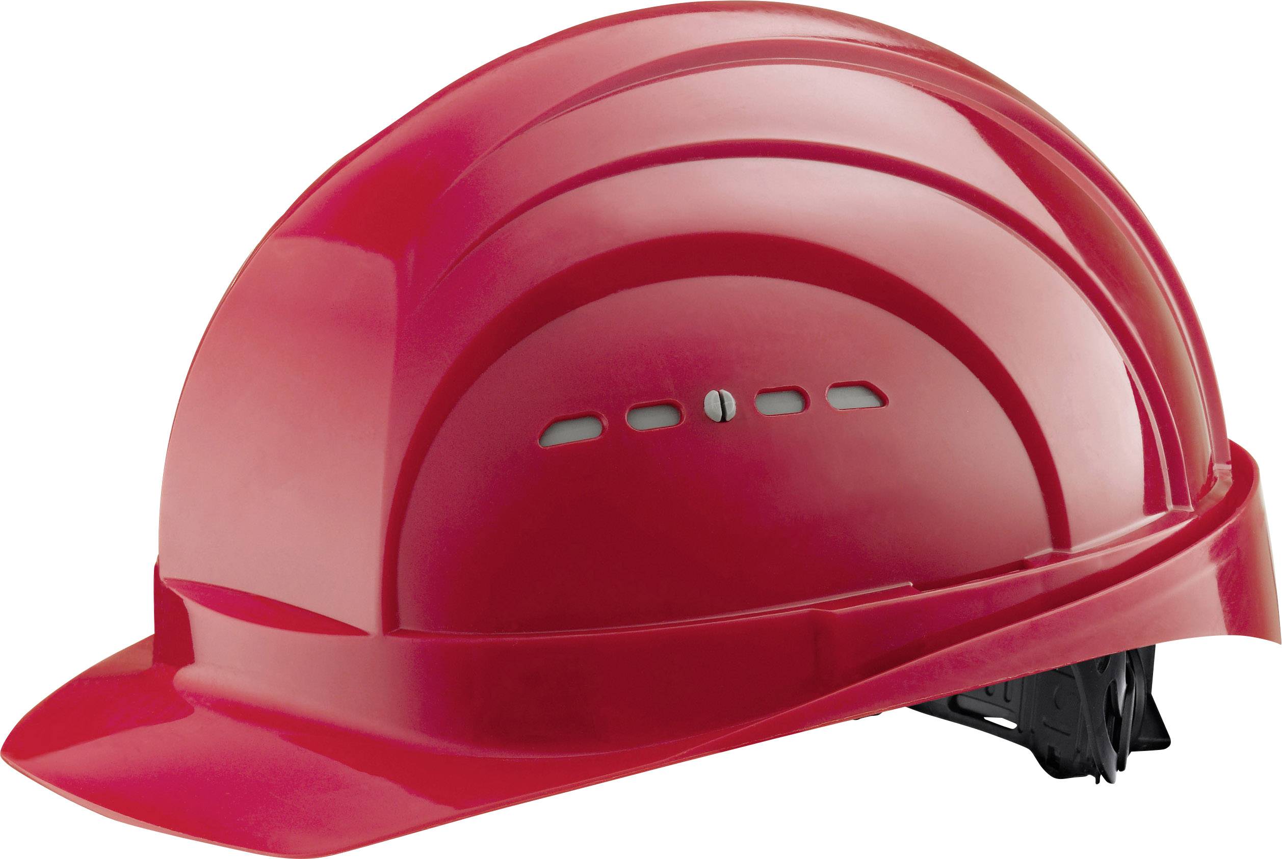 SCHUBERTH Schutzhelm EuroGuard 6 rot, Gr.2 I/79 GY-R Öko-Schweißband mit Drehverschluss