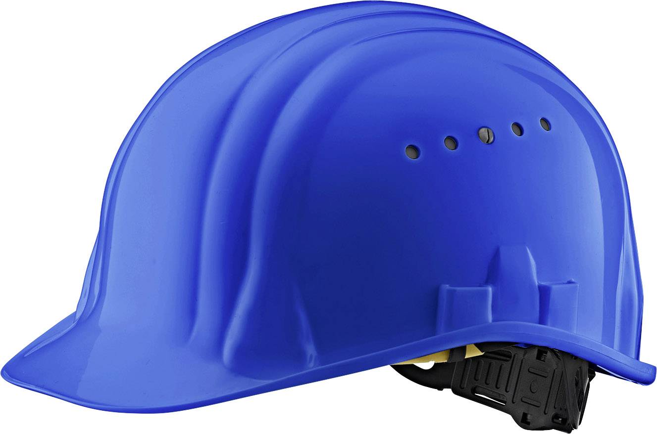 SCHUBERTH Schutzhelm Baumeister 80 blau 6-Punkt, Gr. 2 I/79 G-R mit Öko-SchweißbandDrehverschluss