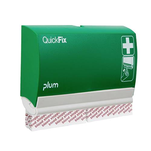 PLUM QuickFix® Blood Stopper 5510Pflasterspender (B x H x T) 232 x 133 x 33mm inkl. Wandhalterung