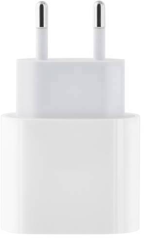 Apple 18W USB-C Power Adapter Ladeadapter Passend für Apple-Gerätetyp: iPad, iPhone MU7V2ZM/A (B)
