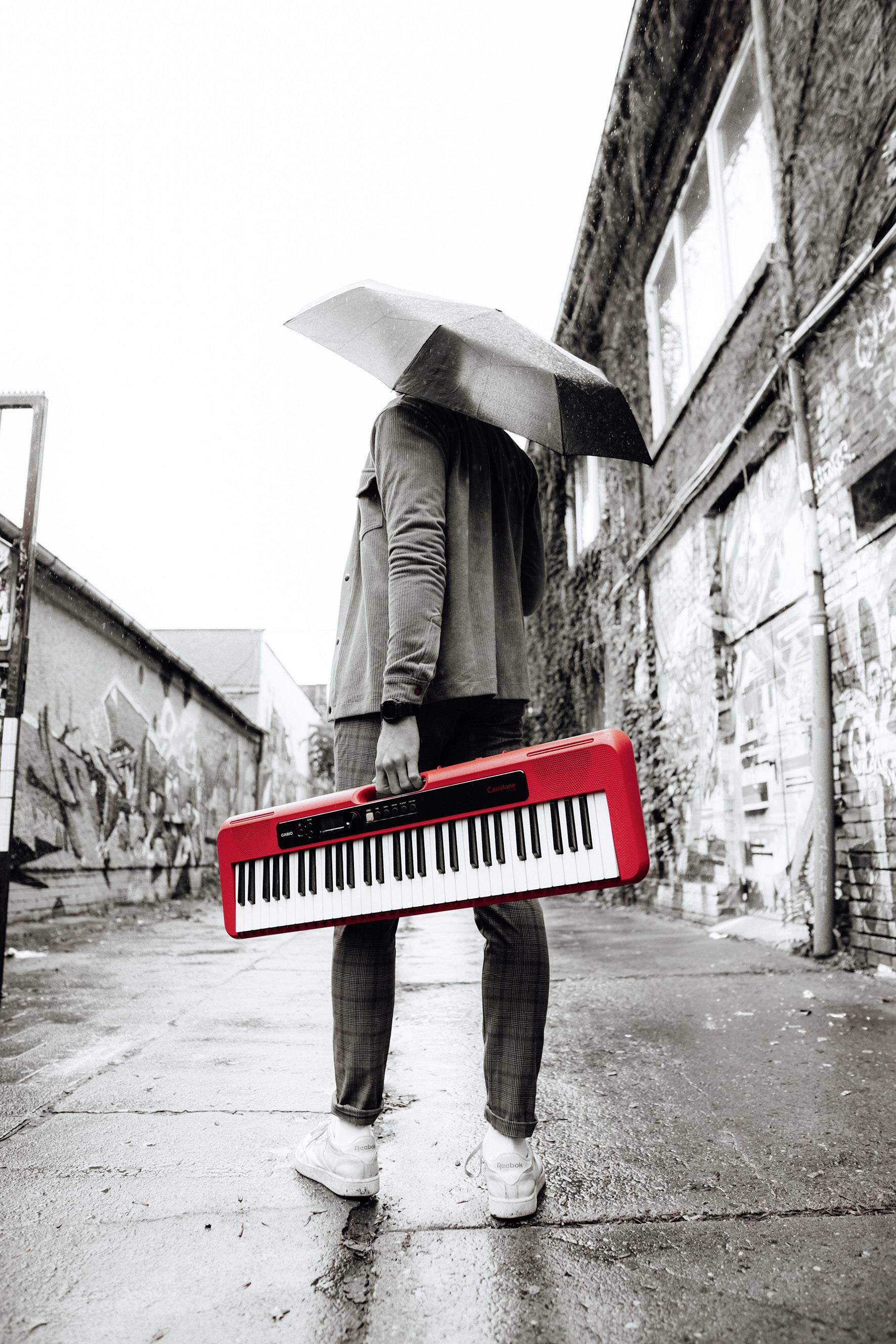 Casio Casiotone CT-S200RDC7 Keyboard Rot