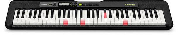 Casio Casiotone LK-S250C7 Leuchttasten-Keyboard Schwarz Leuchttasten