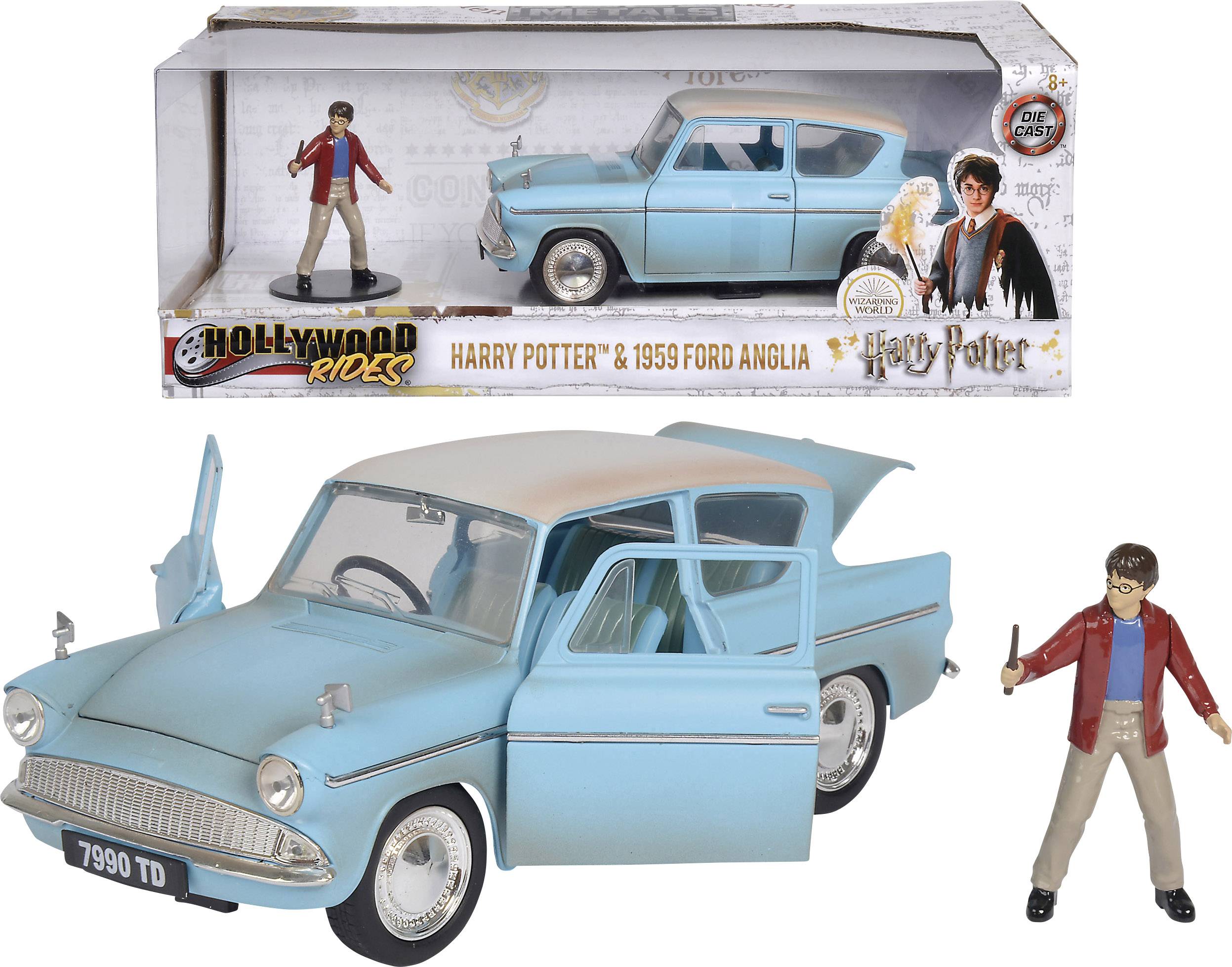 Harry Potter mit Ford Anglia