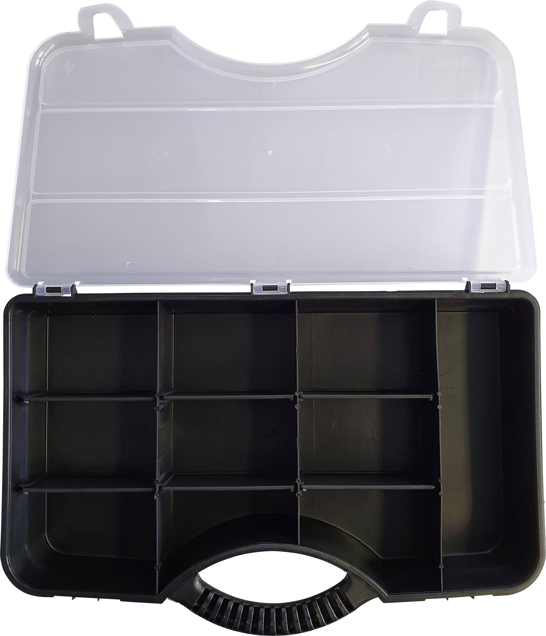 Alutec Sortimentskasten (L x B x H) 360 x 240 x 70mm Anzahl Fächer: 10 Inhalt 1St.