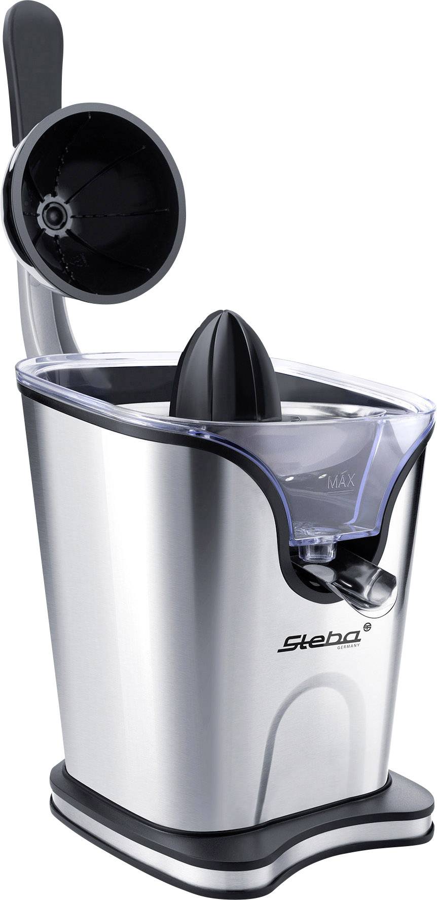 Steba Zitruspresse ZP 3 100 W mit Standfuß Edelstahl