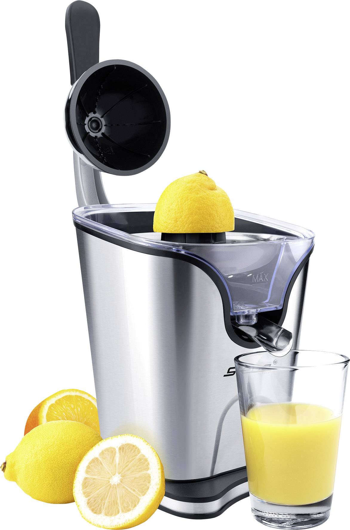 Steba Zitruspresse ZP 3 100 W mit Standfuß Edelstahl