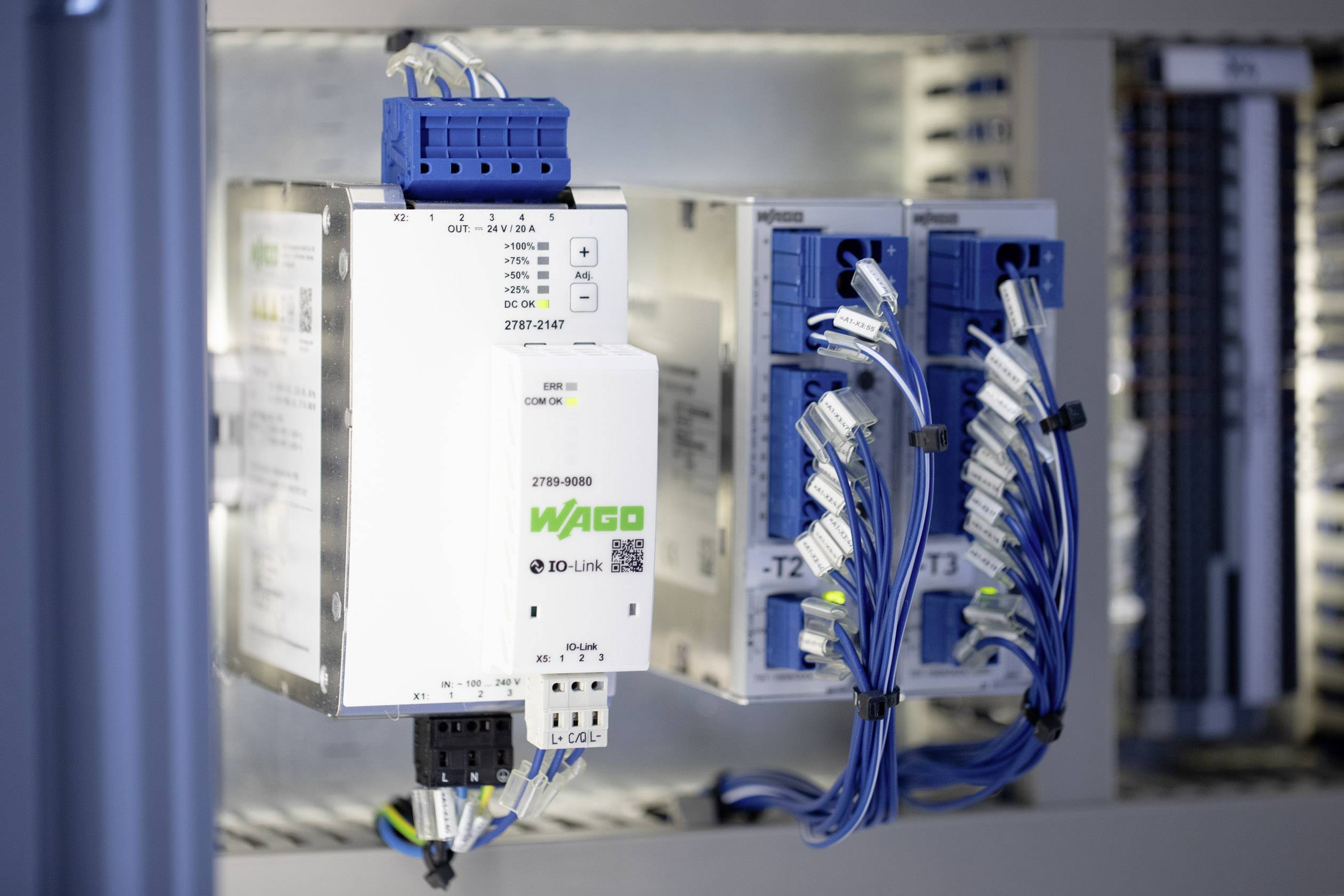 WAGO 2787-2147 Hutschienen-Netzteil (DIN-Rail) 20A 480W Inhalt 1St.