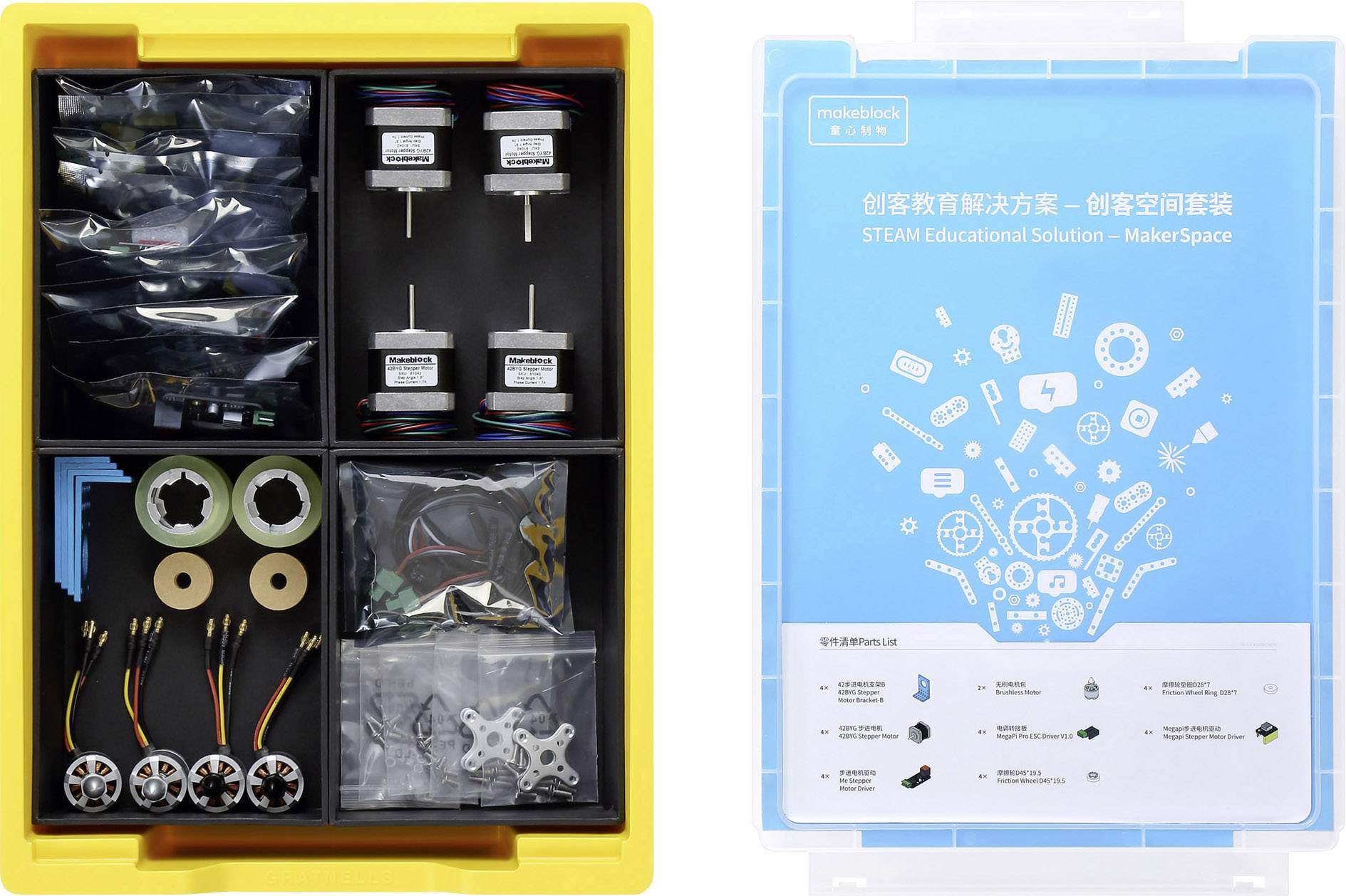 Makeblock MakerSpace Kits Zubehör Ergänzungsset MakerSpace Motor Modules 5