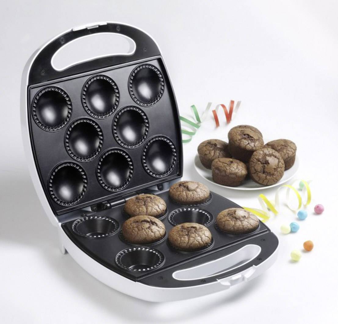 DOMO DO9053CM Cupcake-Maker klappbar Weiß