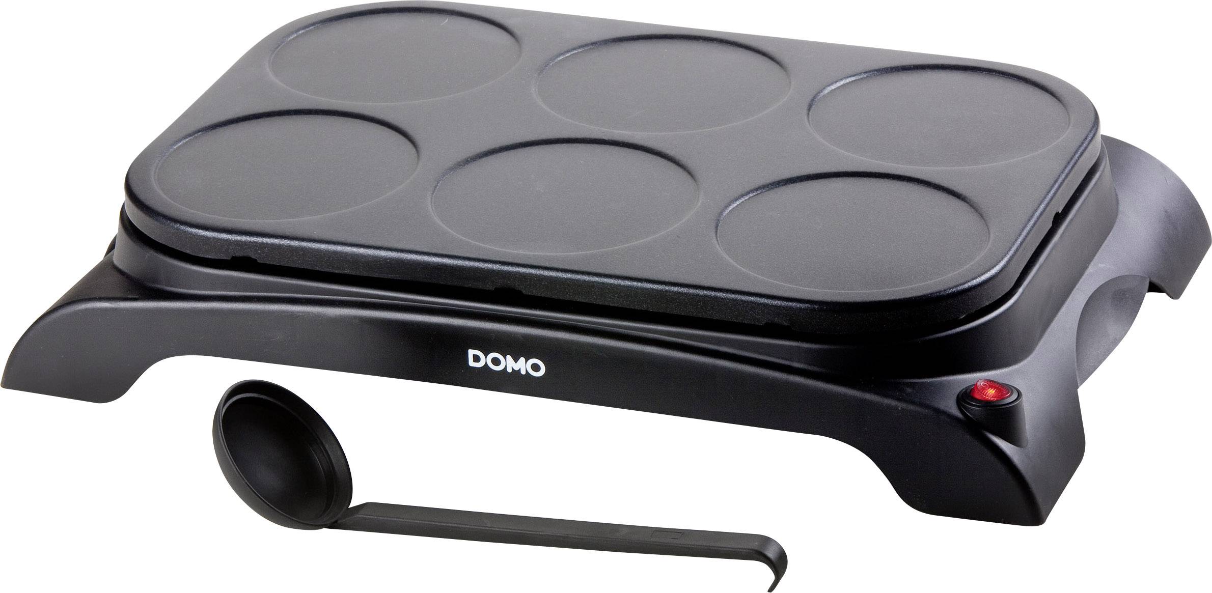DOMO DO8709P Crépes Maker 6 Pfännchen