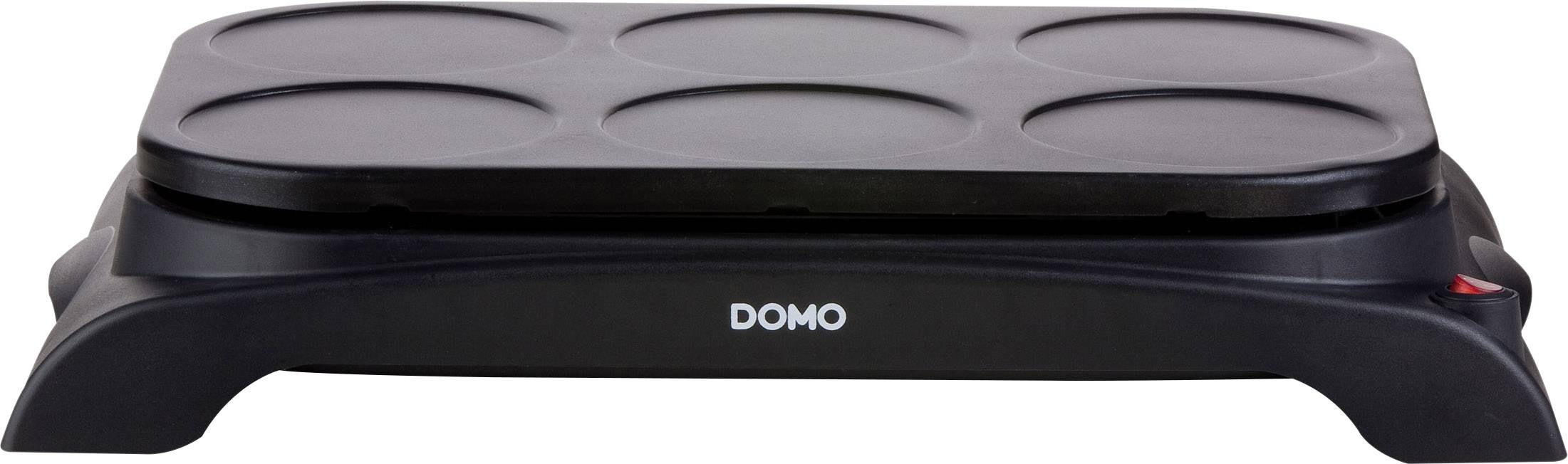 DOMO DO8710W Wok 6 Pfännchen Schwarz