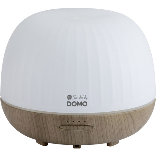DOMO DO9216AV Ultraschall-Luftbefeuchter Weiß, Holz 1 St.