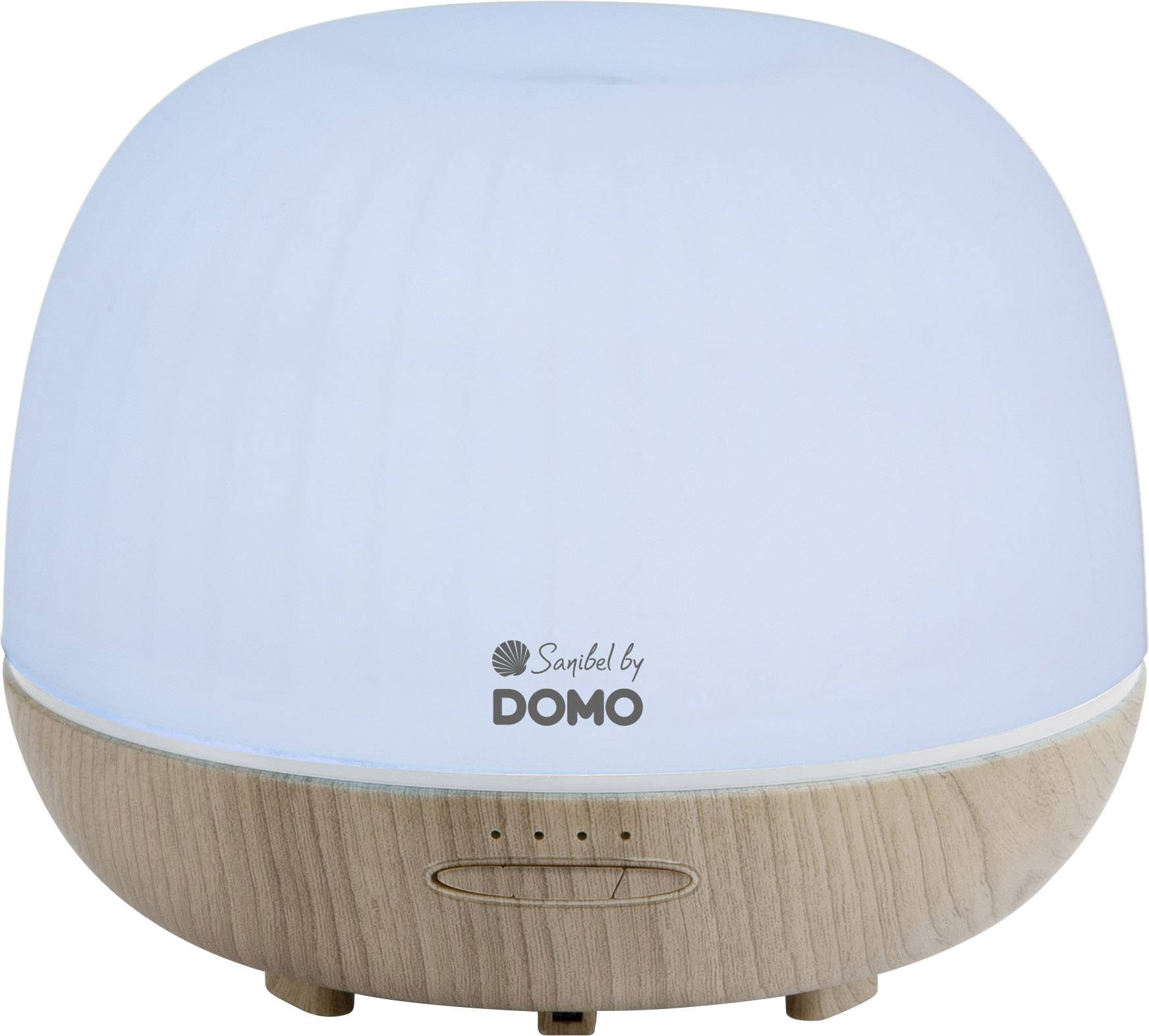 DOMO DO9216AV Ultraschall-Luftbefeuchter 1 St. Weiß, Holz