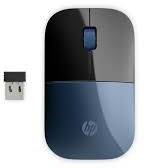HP Z3700 Maus Funk Optisch Blau 3 Tasten 1200 dpi Integriertes Scrollrad