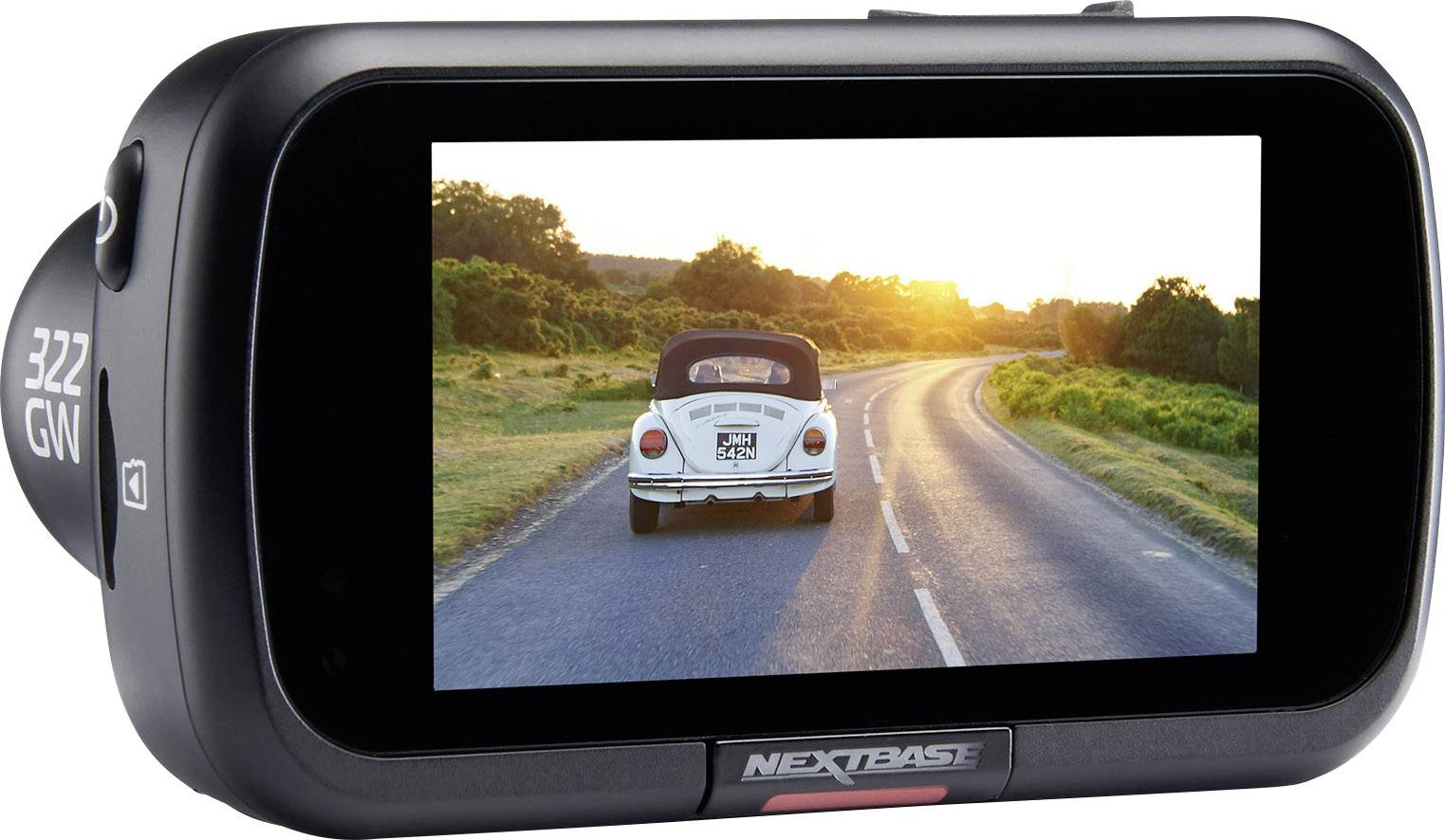 NextBase 322GW Dashcam Blickwinkel horizontal max.=140° 12 V, 24V